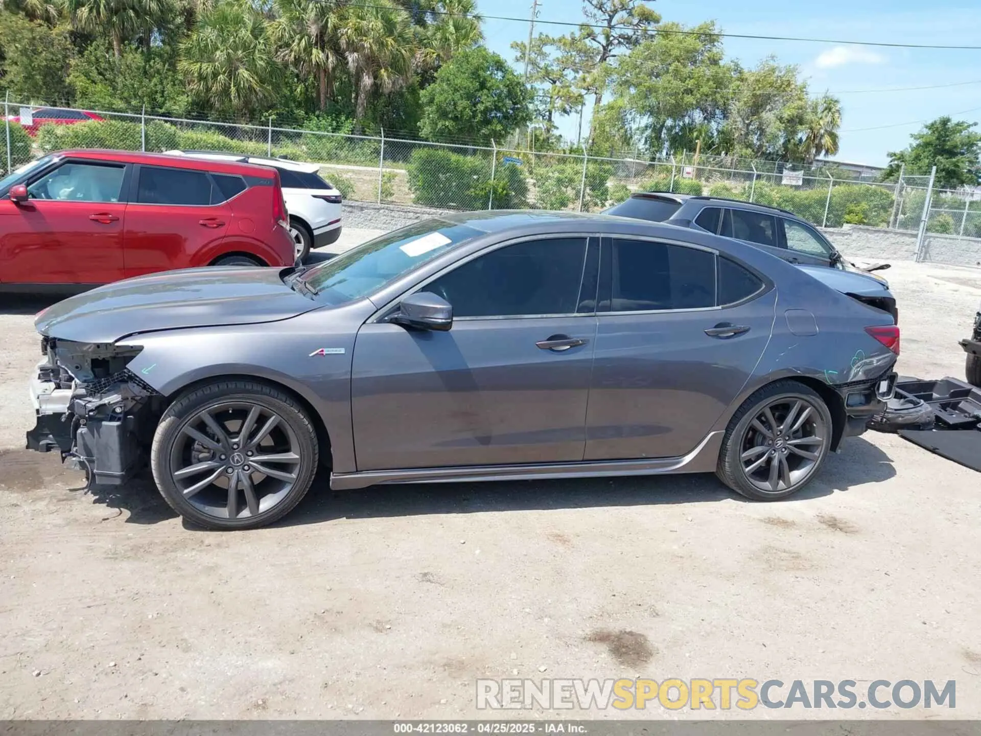 14 Photograph of a damaged car 19UUB1F66LA000520 ACURA TLX 2020