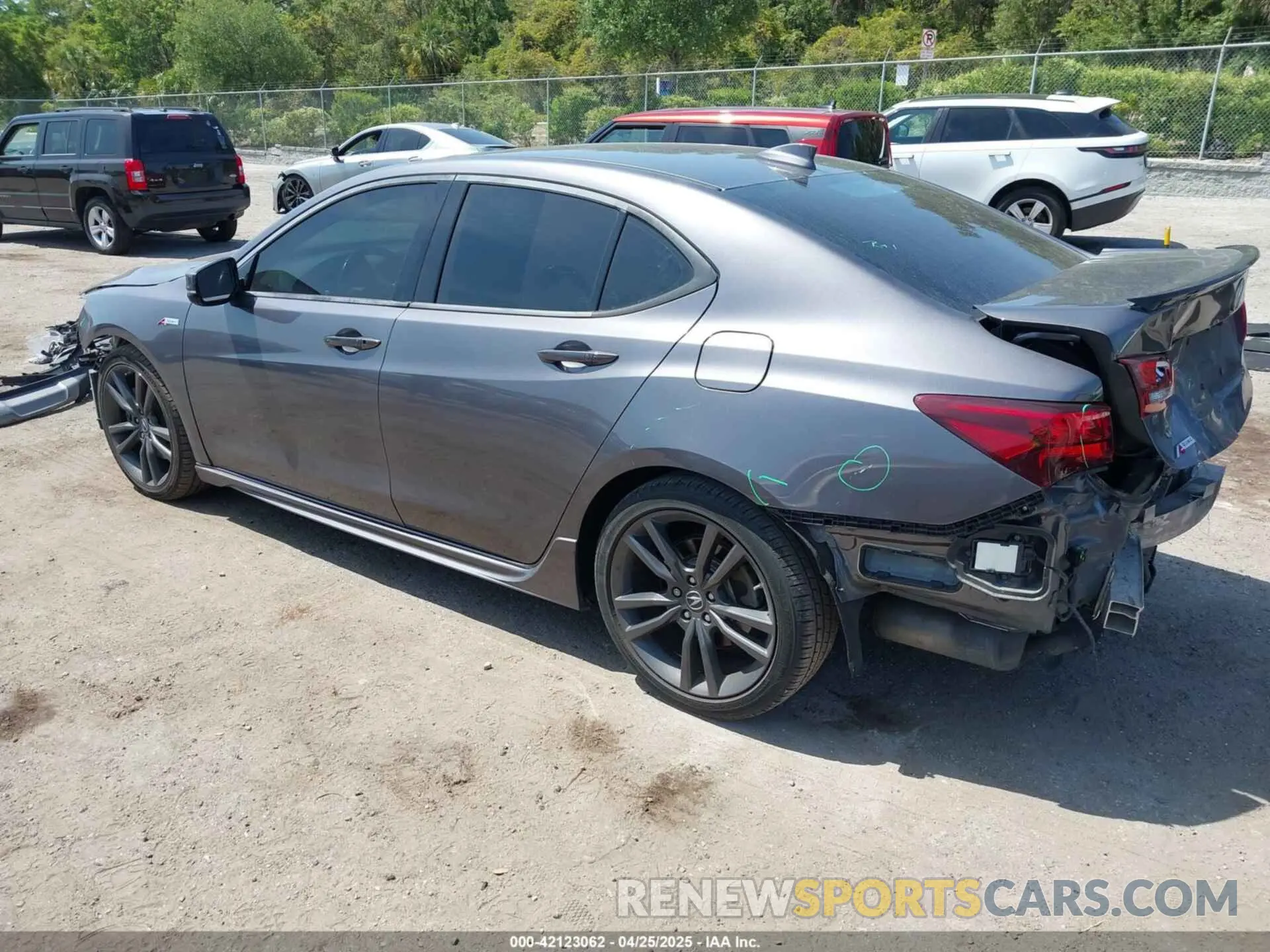 3 Photograph of a damaged car 19UUB1F66LA000520 ACURA TLX 2020