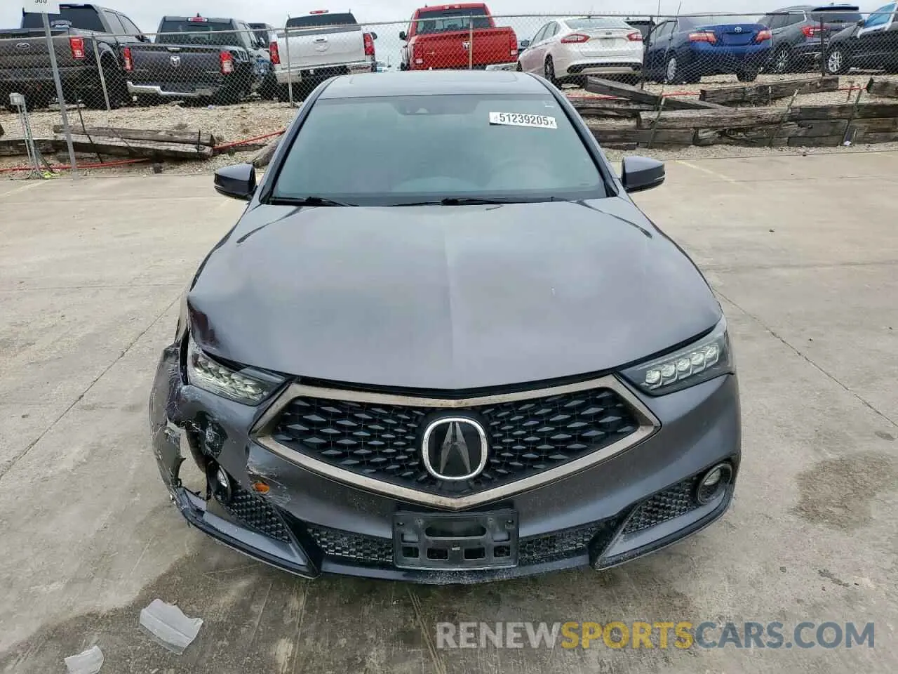 5 Photograph of a damaged car 19UUB1F67LA009162 ACURA TLX 2020