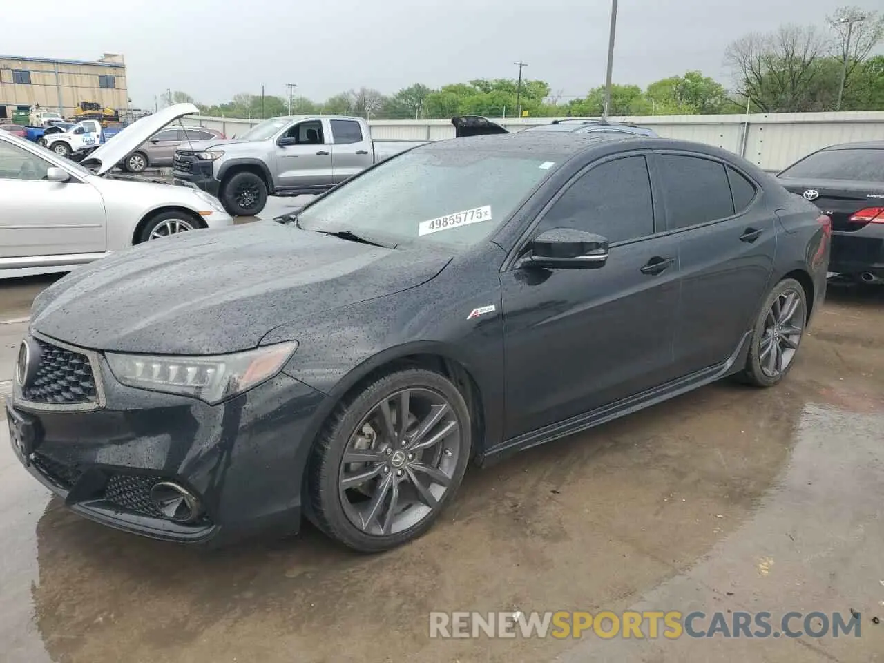1 Photograph of a damaged car 19UUB1F69LA008367 ACURA TLX 2020