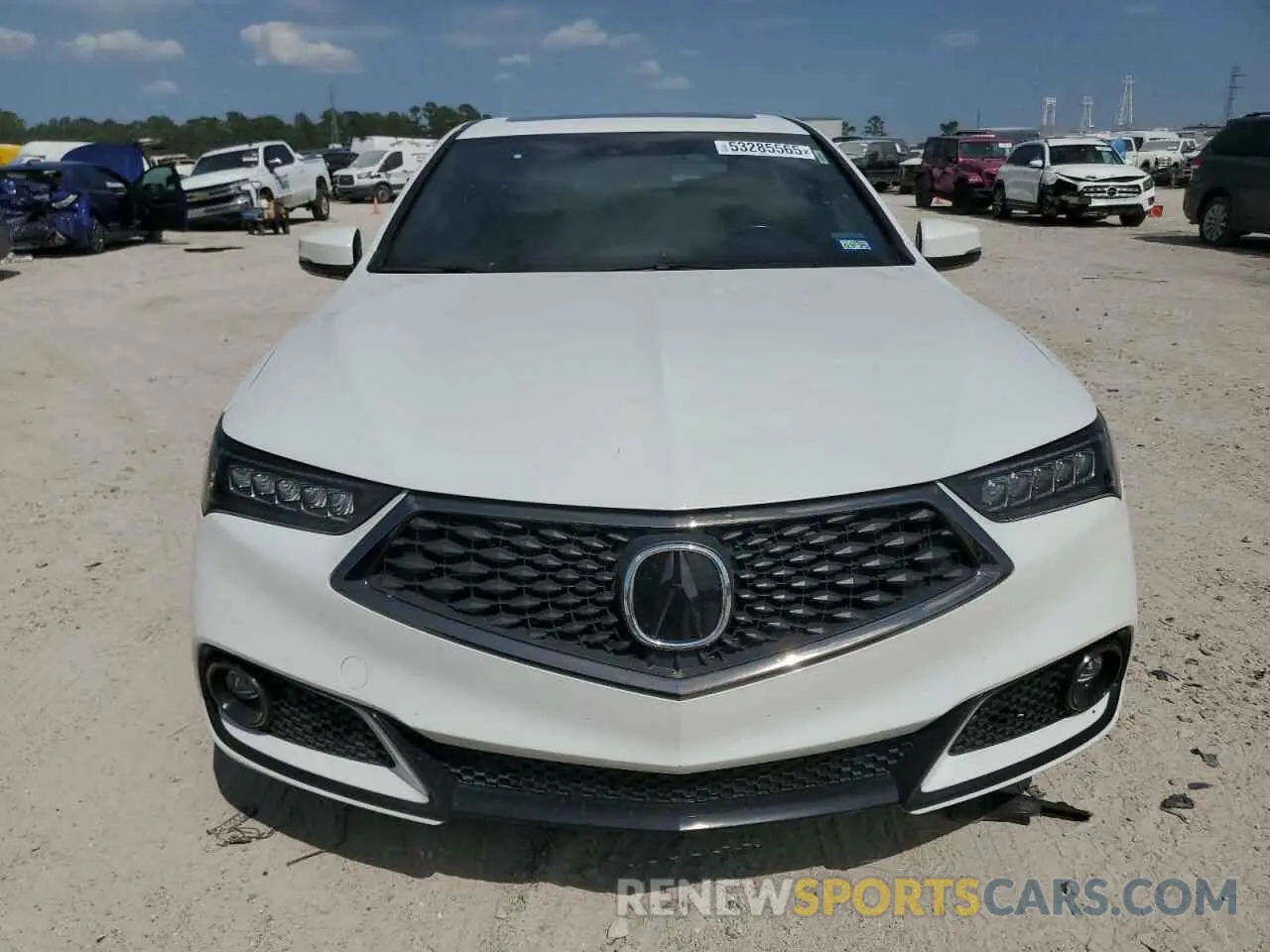 5 Photograph of a damaged car 19UUB1F69LA009373 ACURA TLX 2020