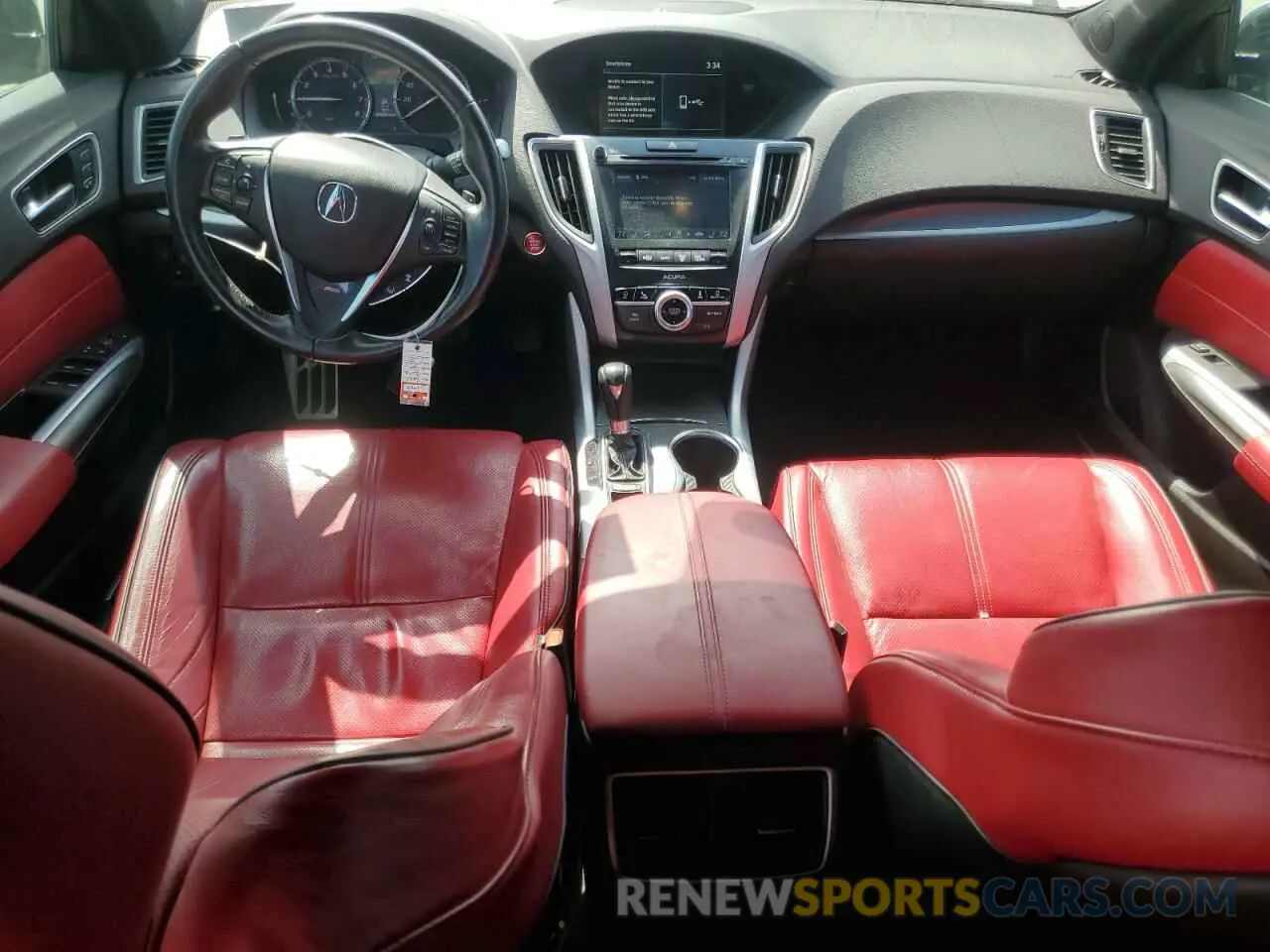 8 Photograph of a damaged car 19UUB1F69LA009373 ACURA TLX 2020