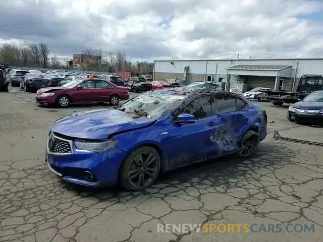 10 Photograph of a damaged car 19UUB1F6XLA010239 ACURA TLX 2020
