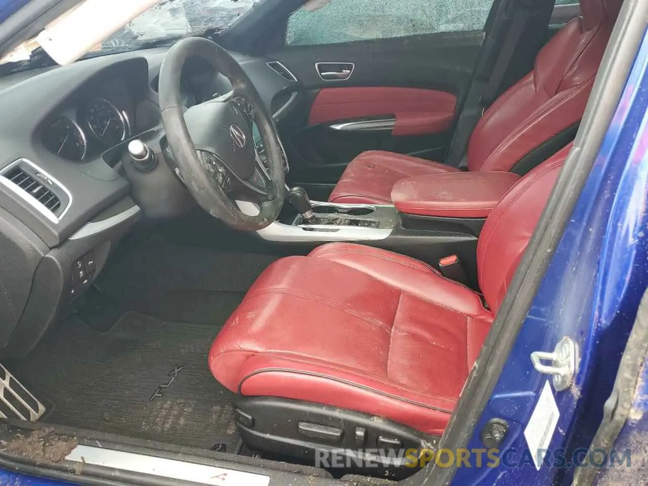 7 Photograph of a damaged car 19UUB1F6XLA010239 ACURA TLX 2020