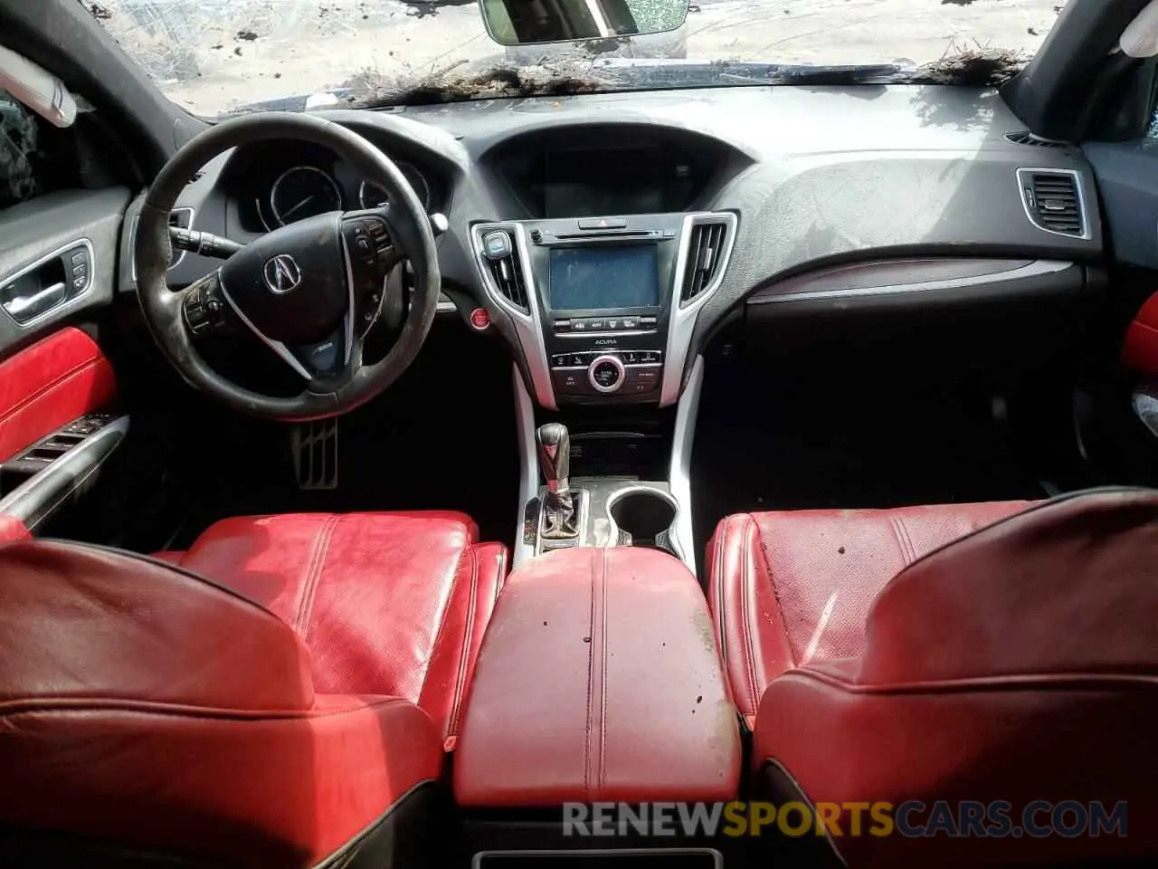 8 Photograph of a damaged car 19UUB1F6XLA010239 ACURA TLX 2020