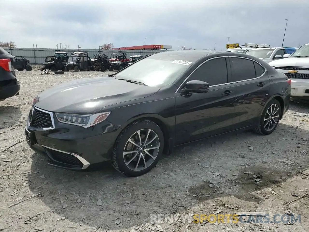1 Photograph of a damaged car 19UUB2F30LA001609 ACURA TLX 2020