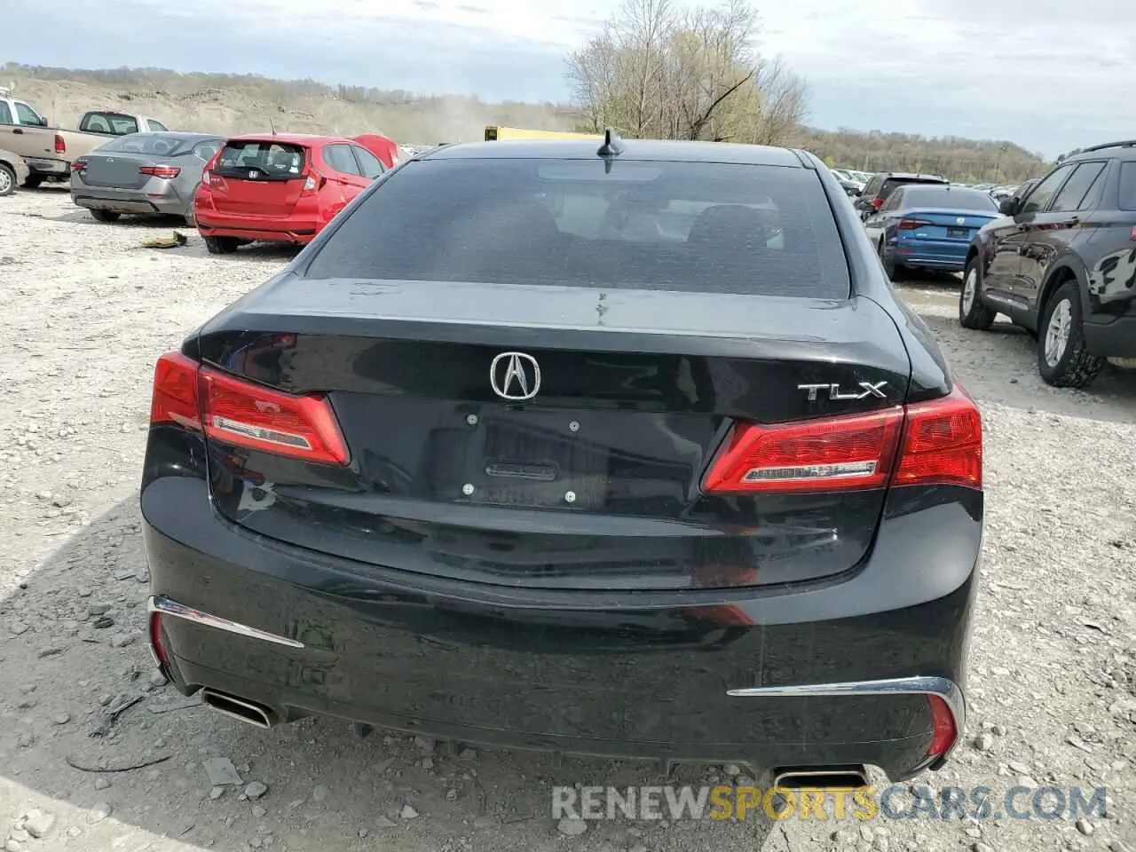 6 Photograph of a damaged car 19UUB2F30LA001609 ACURA TLX 2020