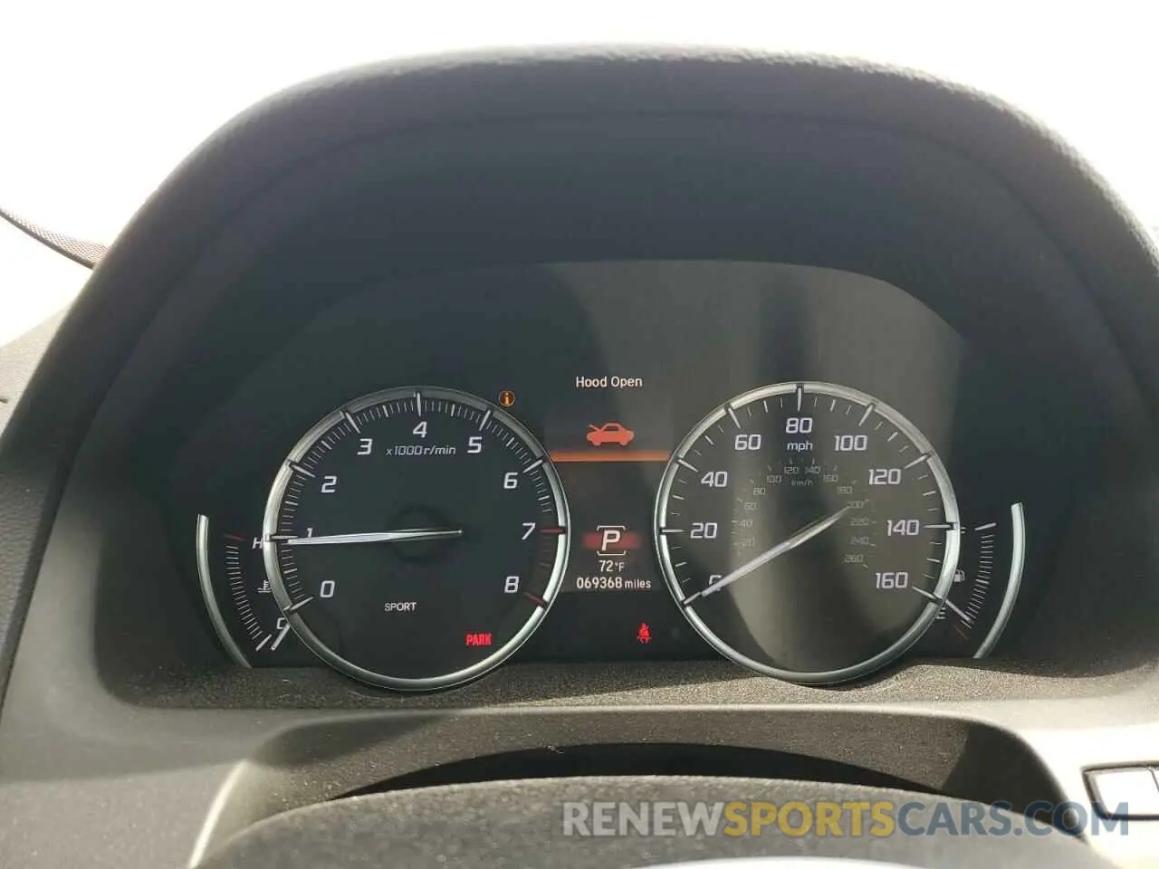 9 Photograph of a damaged car 19UUB2F30LA001609 ACURA TLX 2020