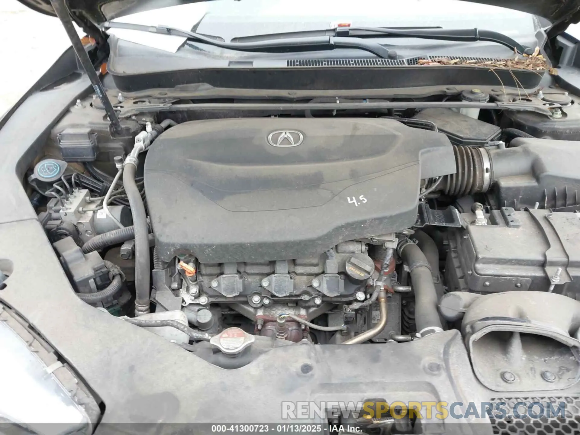 10 Photograph of a damaged car 19UUB2F30LA005627 ACURA TLX 2020