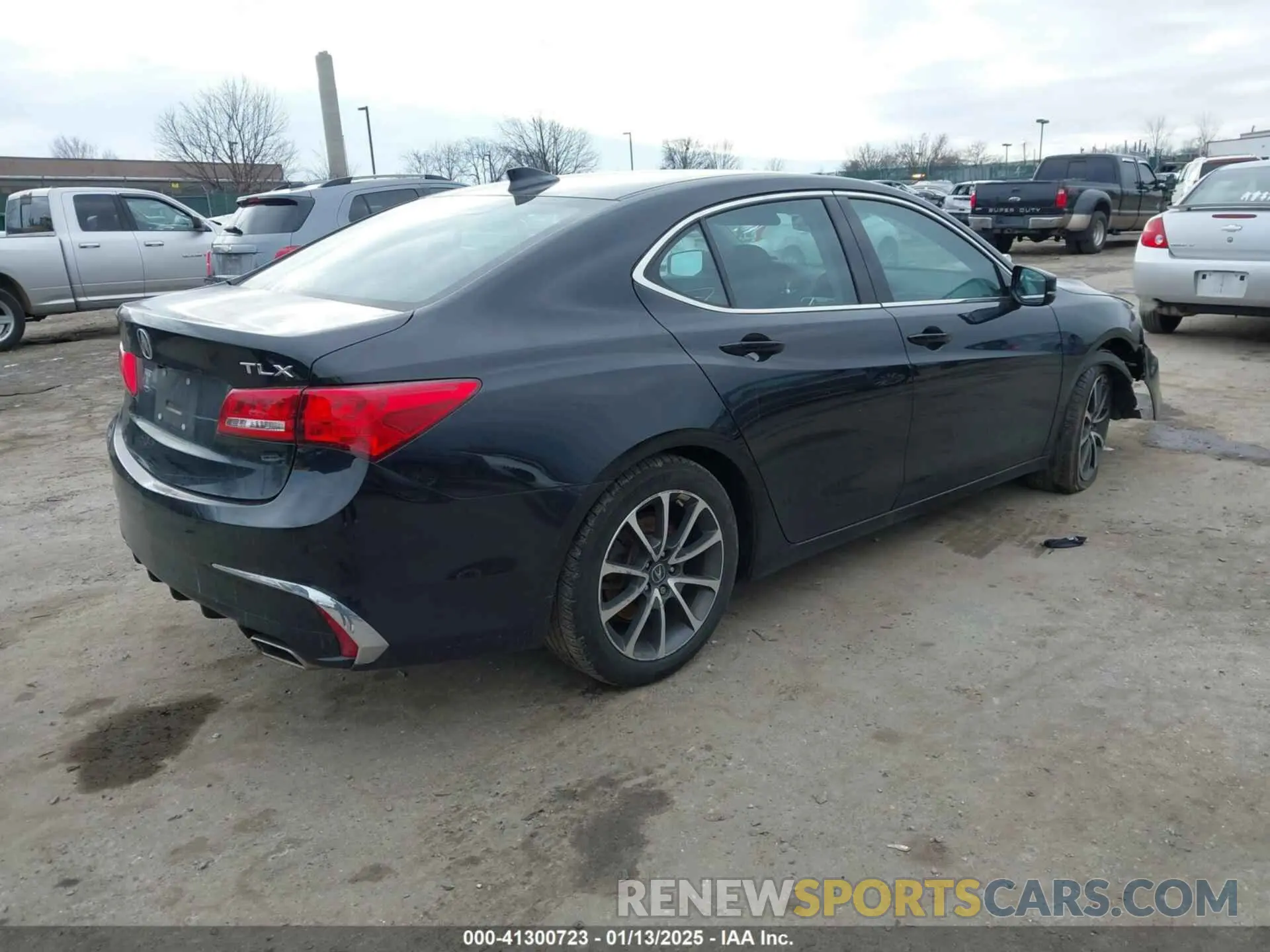 4 Photograph of a damaged car 19UUB2F30LA005627 ACURA TLX 2020