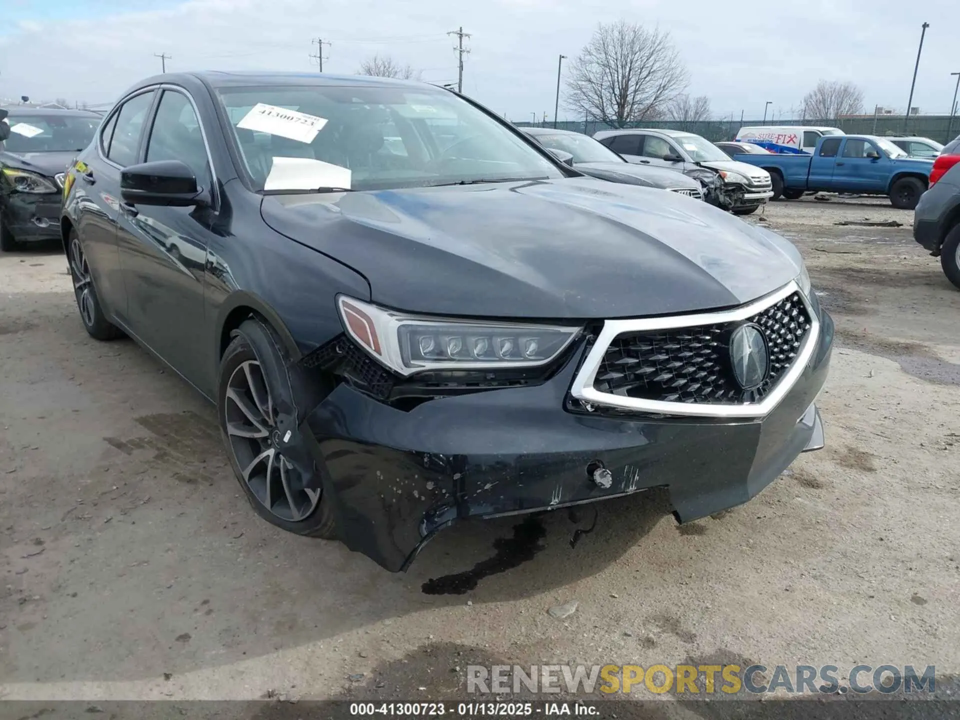 6 Photograph of a damaged car 19UUB2F30LA005627 ACURA TLX 2020