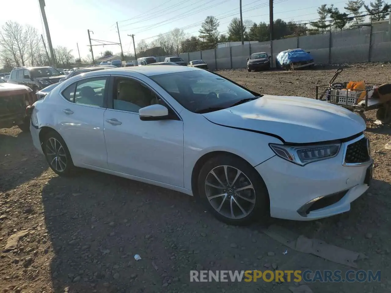4 Photograph of a damaged car 19UUB2F31LA000369 ACURA TLX 2020