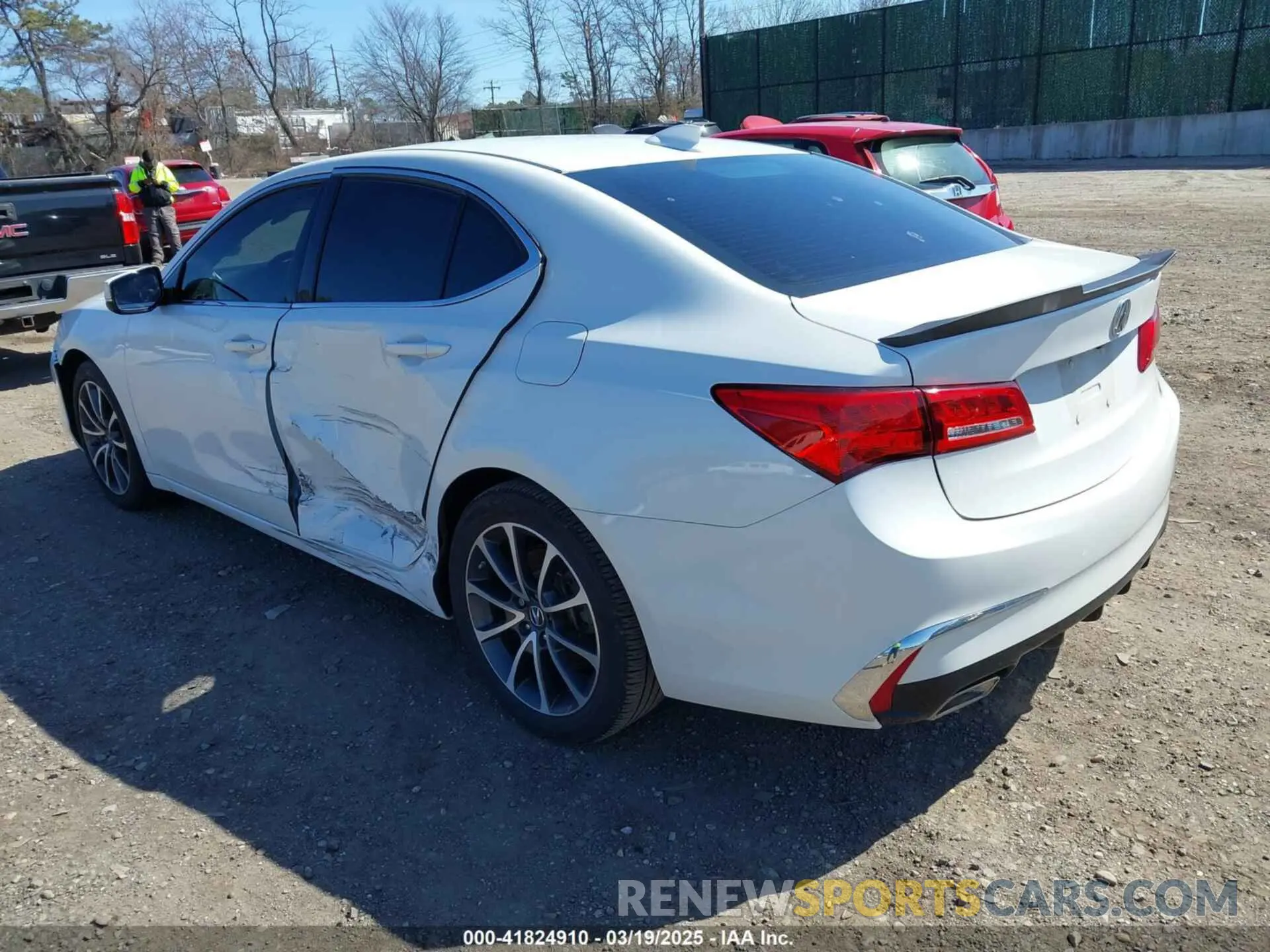 3 Photograph of a damaged car 19UUB2F31LA001540 ACURA TLX 2020