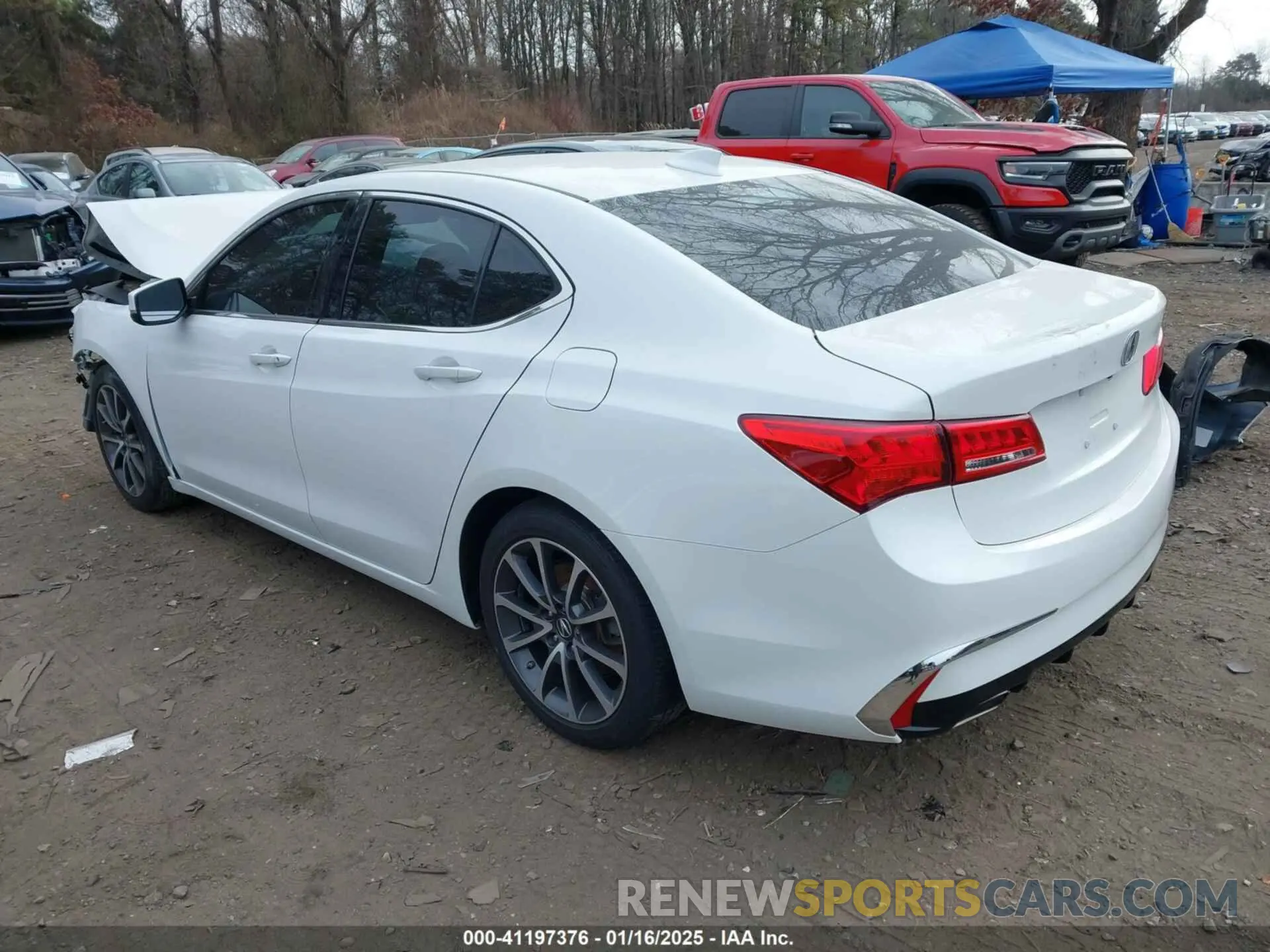 3 Photograph of a damaged car 19UUB2F31LA001618 ACURA TLX 2020