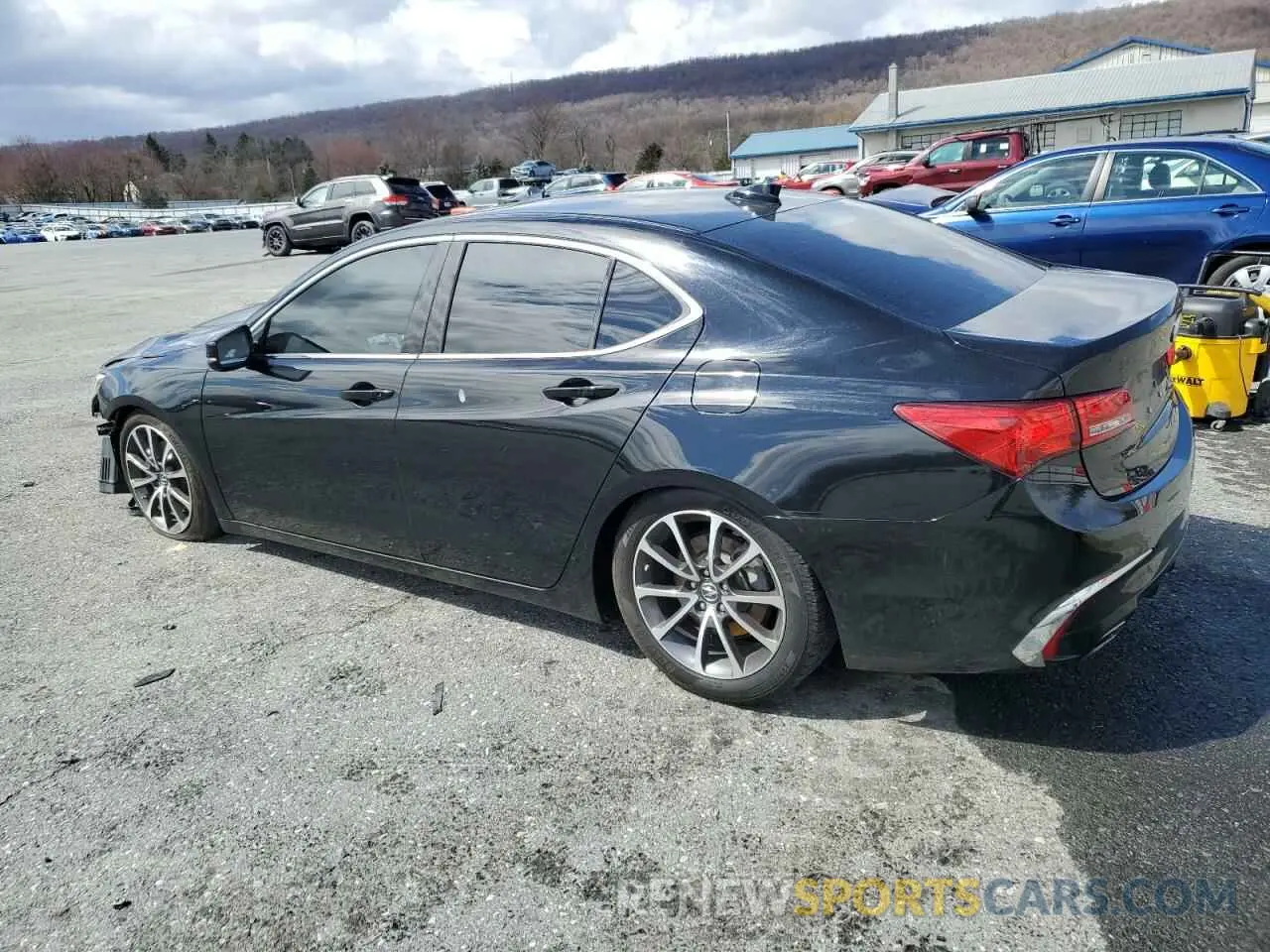 2 Photograph of a damaged car 19UUB2F33LA002835 ACURA TLX 2020