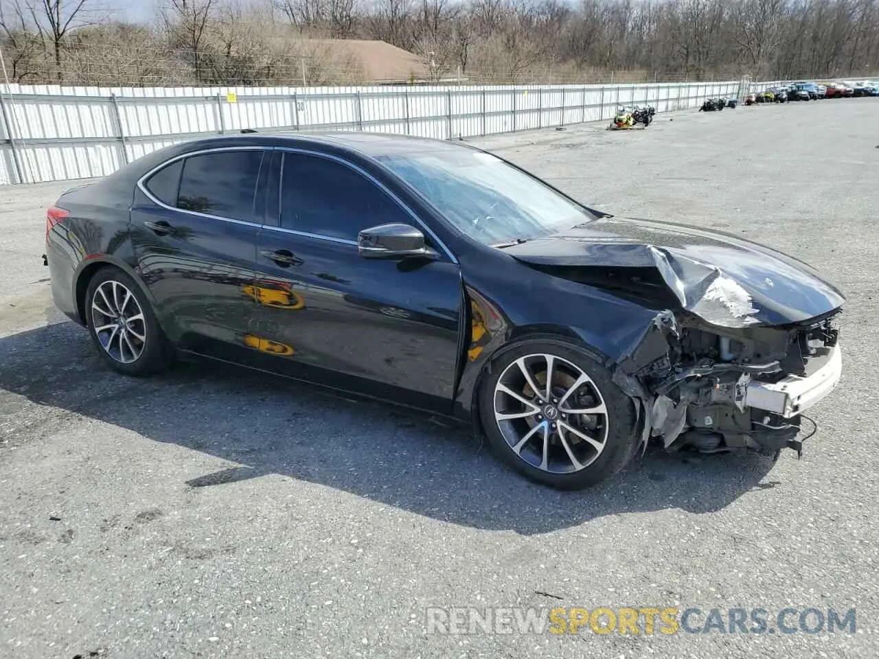 4 Photograph of a damaged car 19UUB2F33LA002835 ACURA TLX 2020