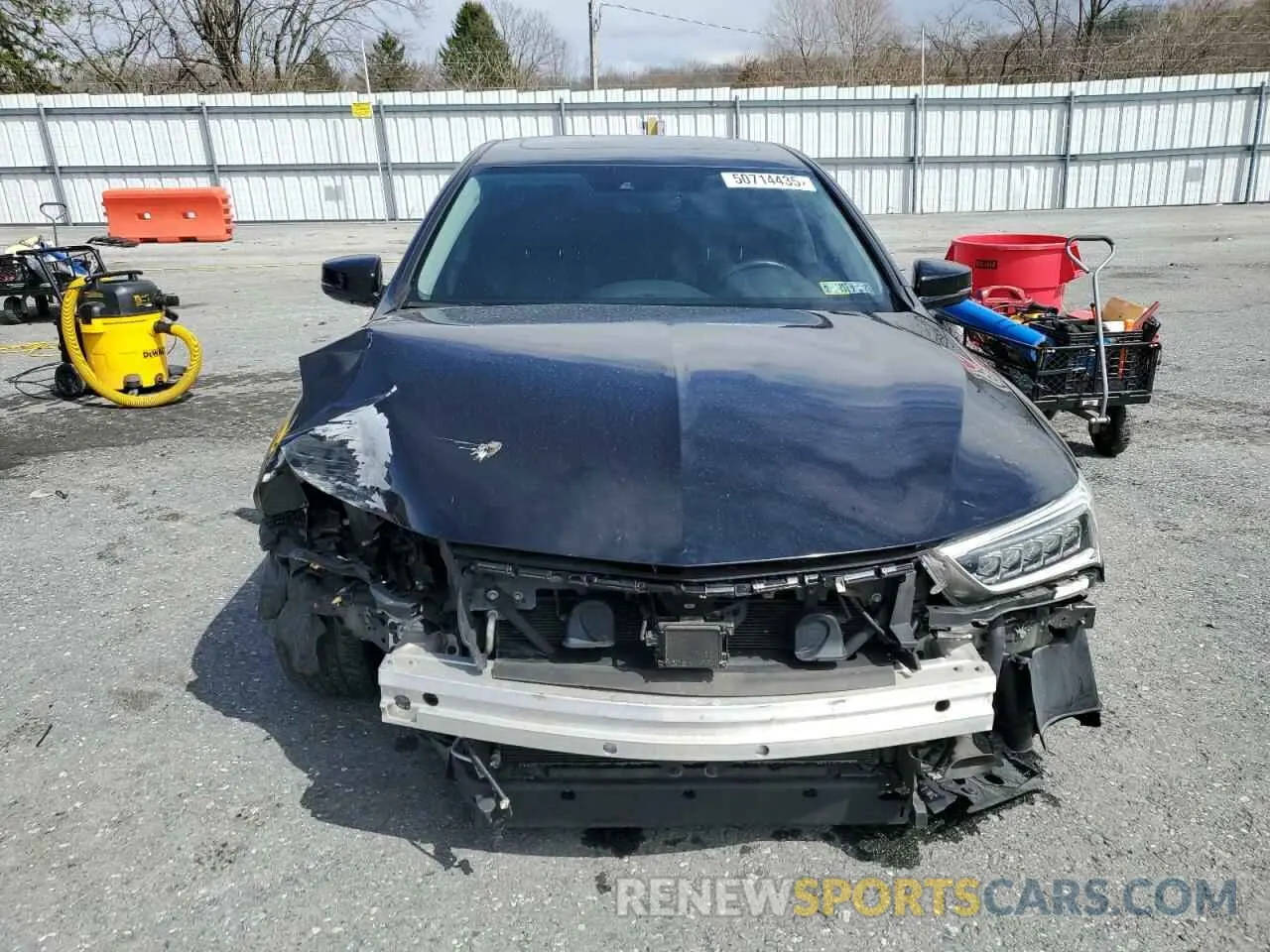 5 Photograph of a damaged car 19UUB2F33LA002835 ACURA TLX 2020