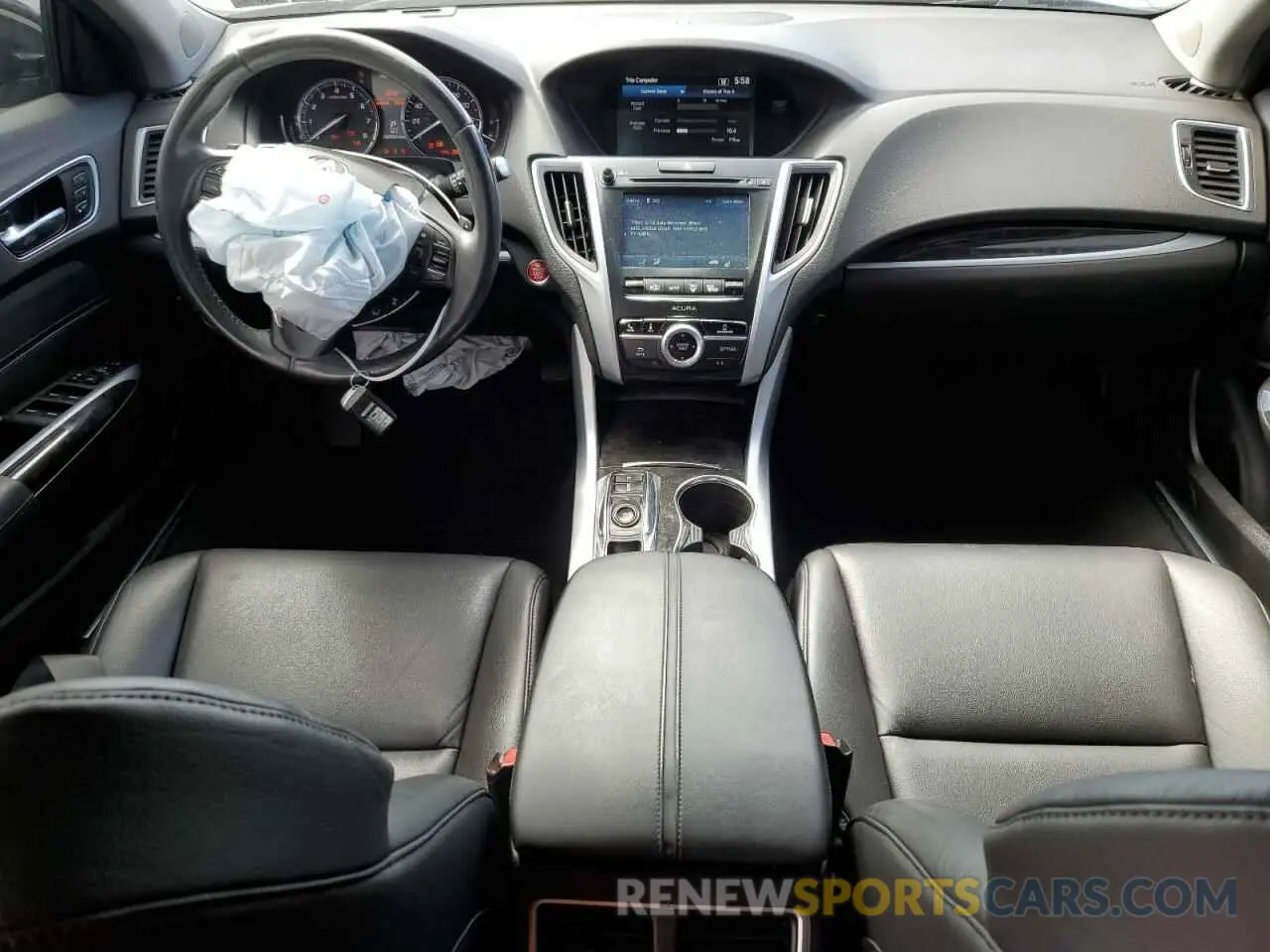 8 Photograph of a damaged car 19UUB2F33LA002835 ACURA TLX 2020