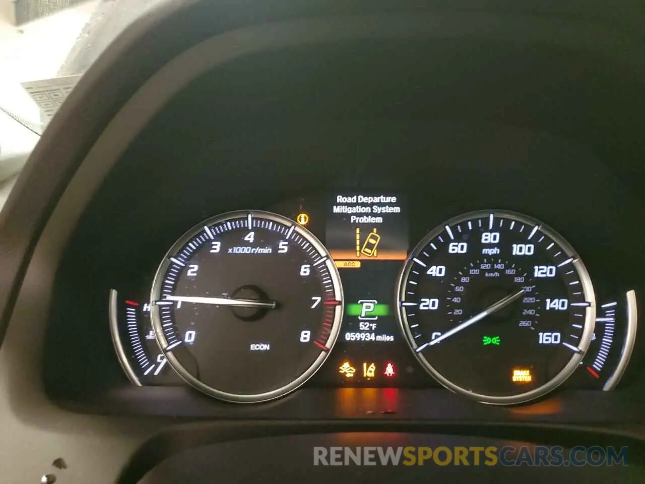 9 Photograph of a damaged car 19UUB2F34LA005629 ACURA TLX 2020