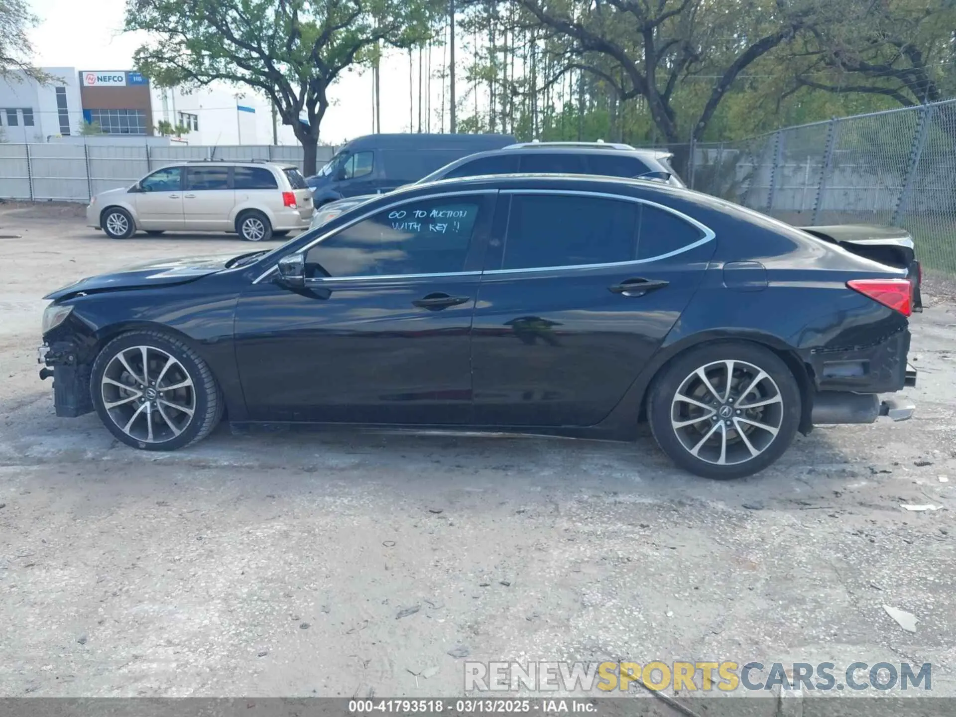 14 Photograph of a damaged car 19UUB2F36LA000738 ACURA TLX 2020