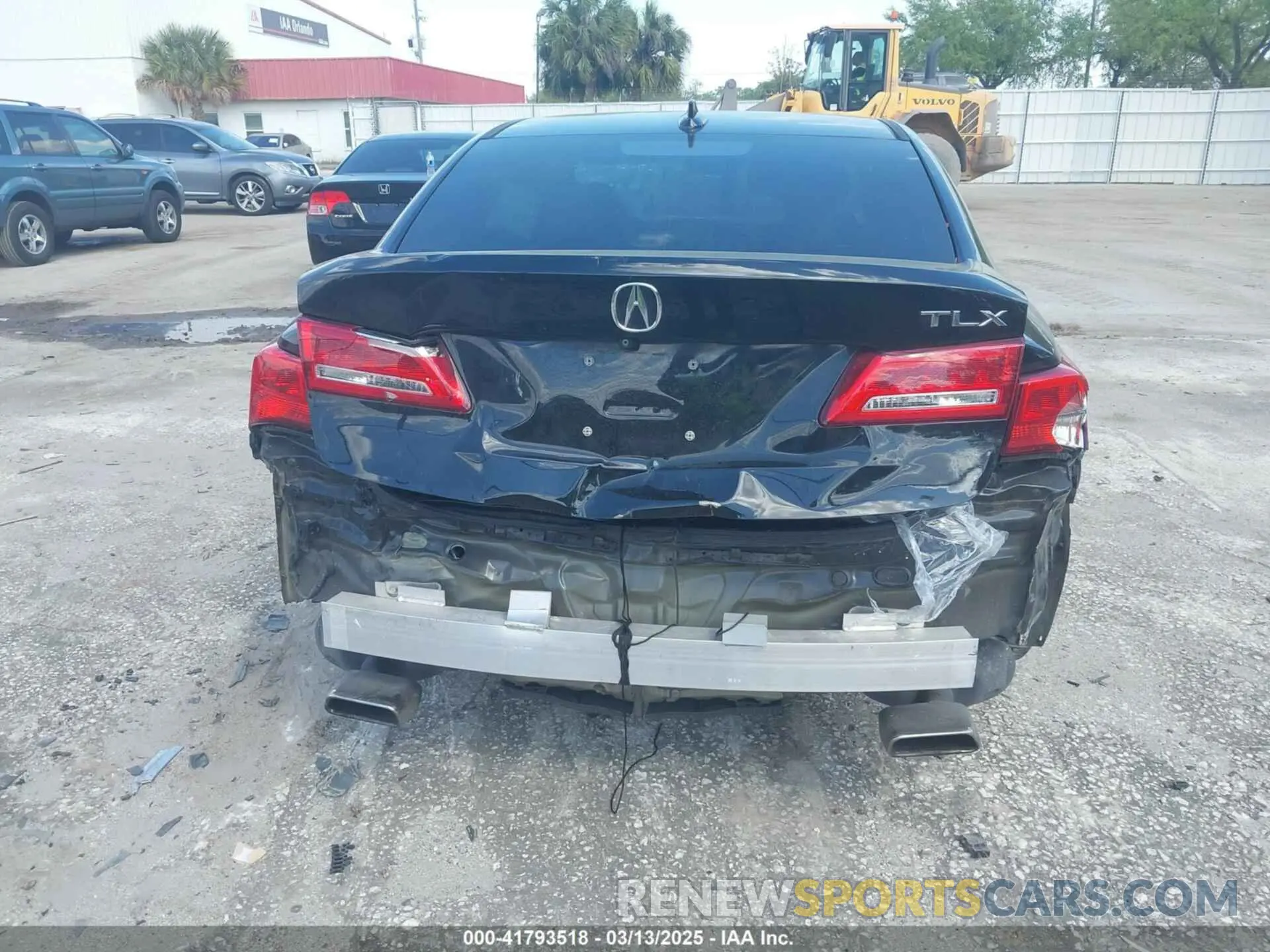 16 Photograph of a damaged car 19UUB2F36LA000738 ACURA TLX 2020
