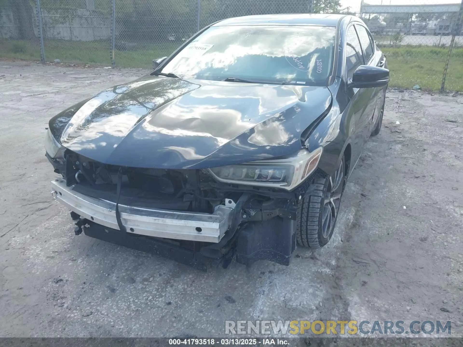 2 Photograph of a damaged car 19UUB2F36LA000738 ACURA TLX 2020