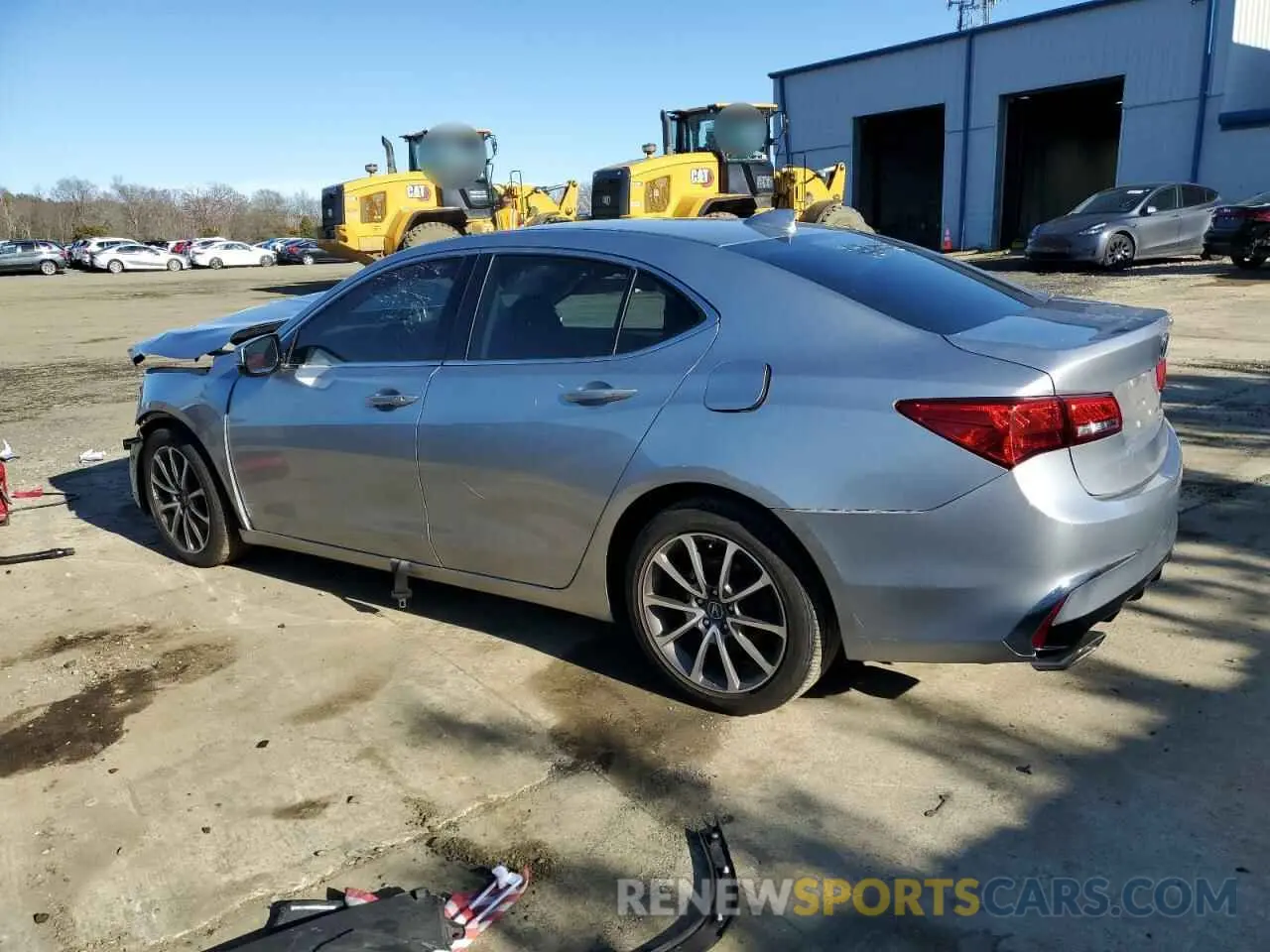 2 Photograph of a damaged car 19UUB2F37LA000442 ACURA TLX 2020