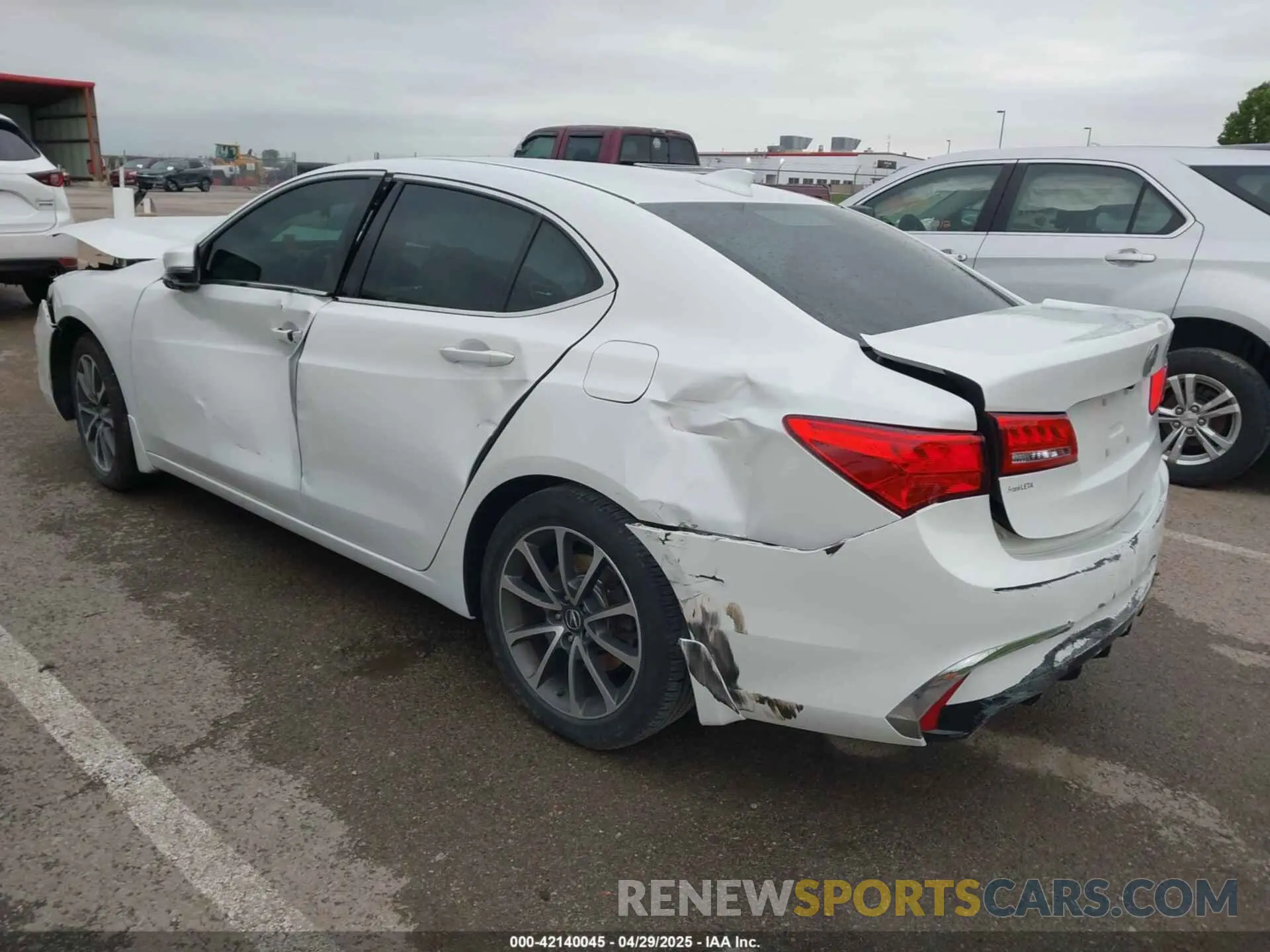 3 Photograph of a damaged car 19UUB2F38LA000997 ACURA TLX 2020