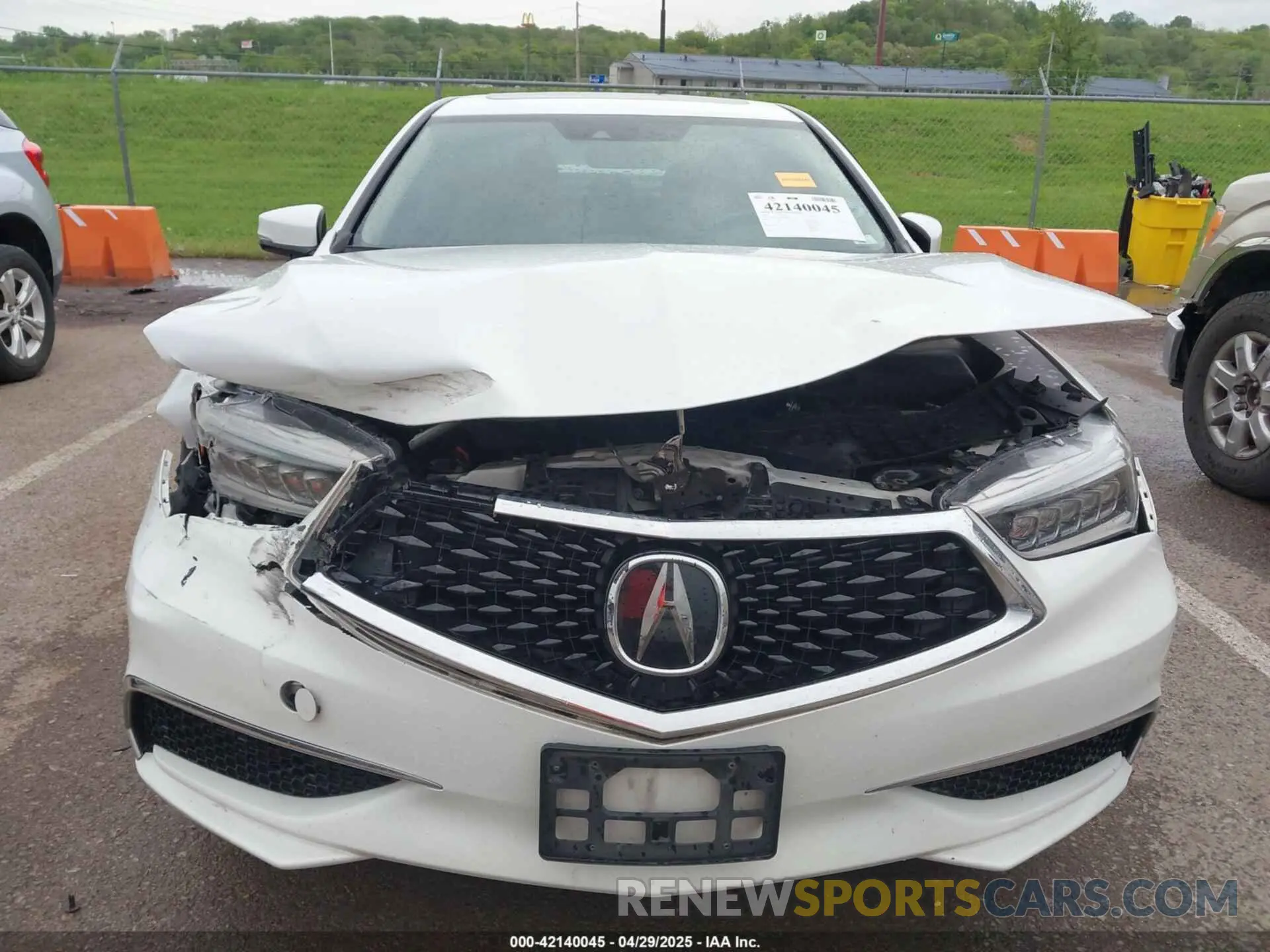 6 Photograph of a damaged car 19UUB2F38LA000997 ACURA TLX 2020