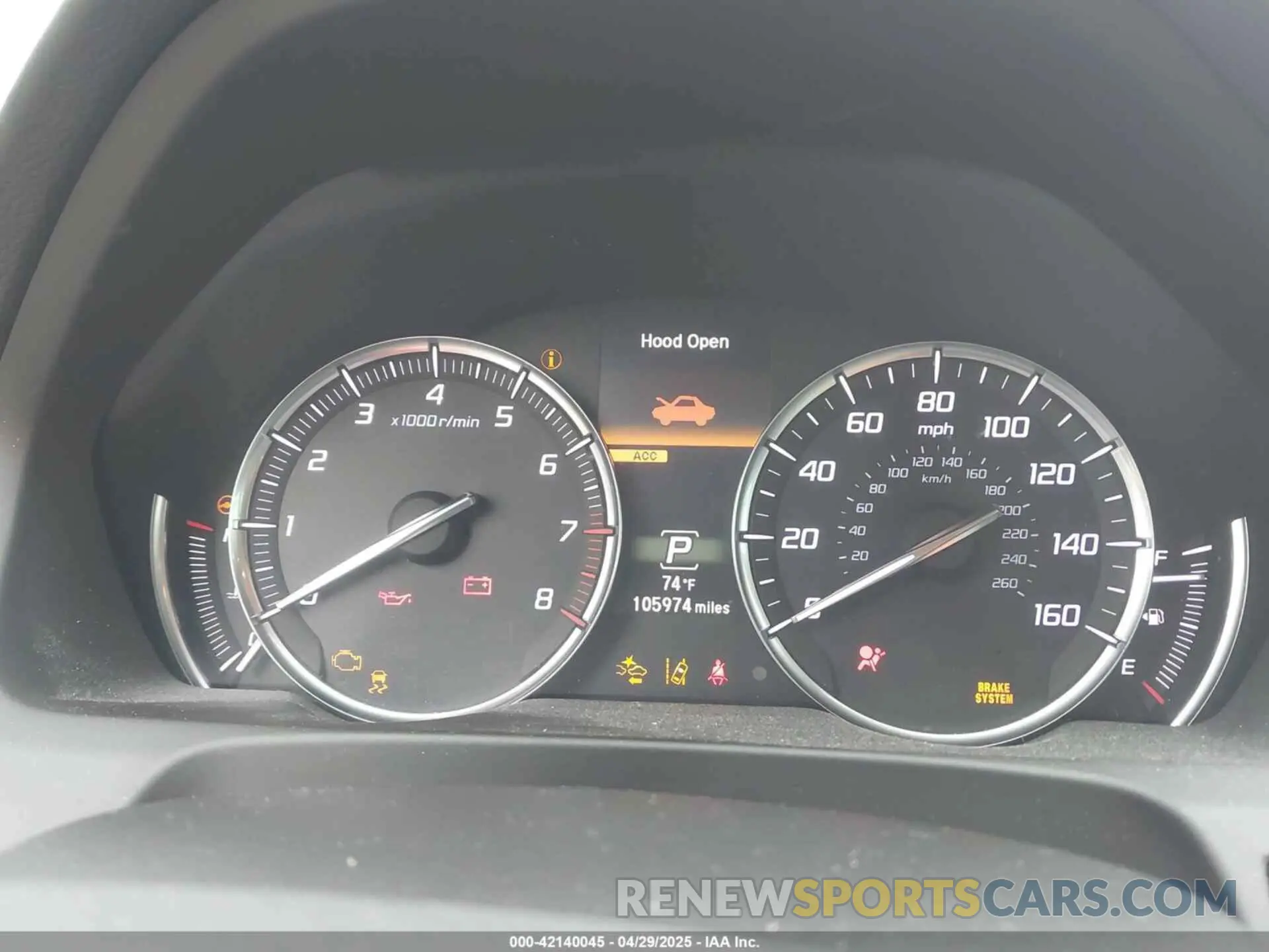 7 Photograph of a damaged car 19UUB2F38LA000997 ACURA TLX 2020