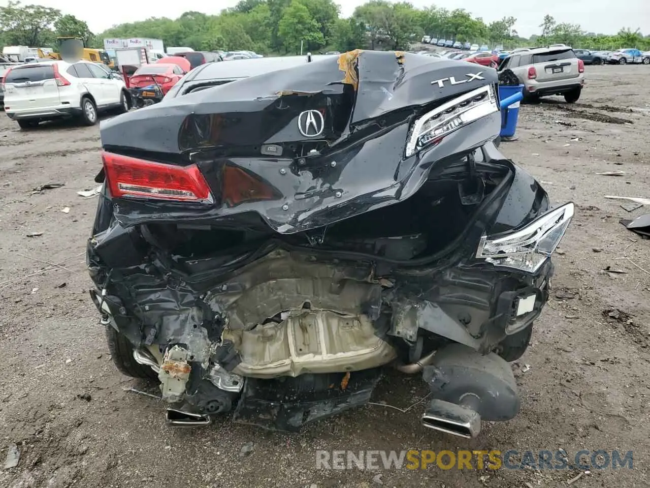 6 Photograph of a damaged car 19UUB2F41LA002731 ACURA TLX 2020