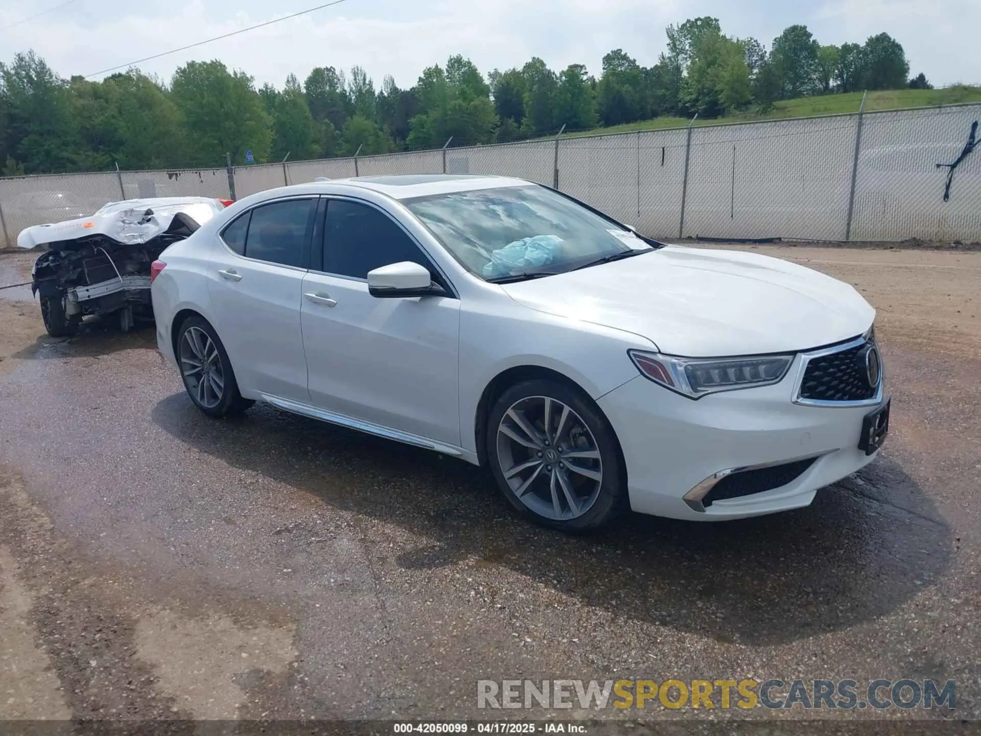 1 Photograph of a damaged car 19UUB2F43LA001094 ACURA TLX 2020