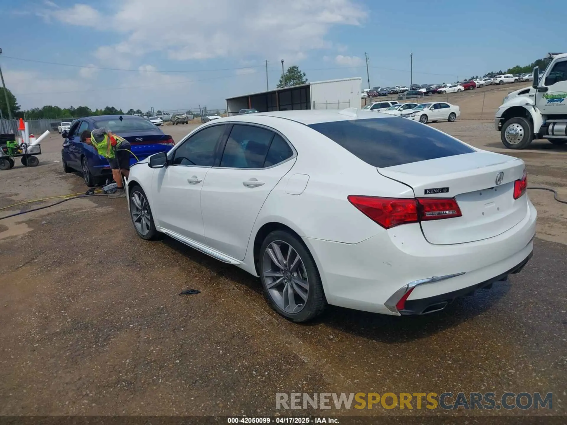 3 Photograph of a damaged car 19UUB2F43LA001094 ACURA TLX 2020