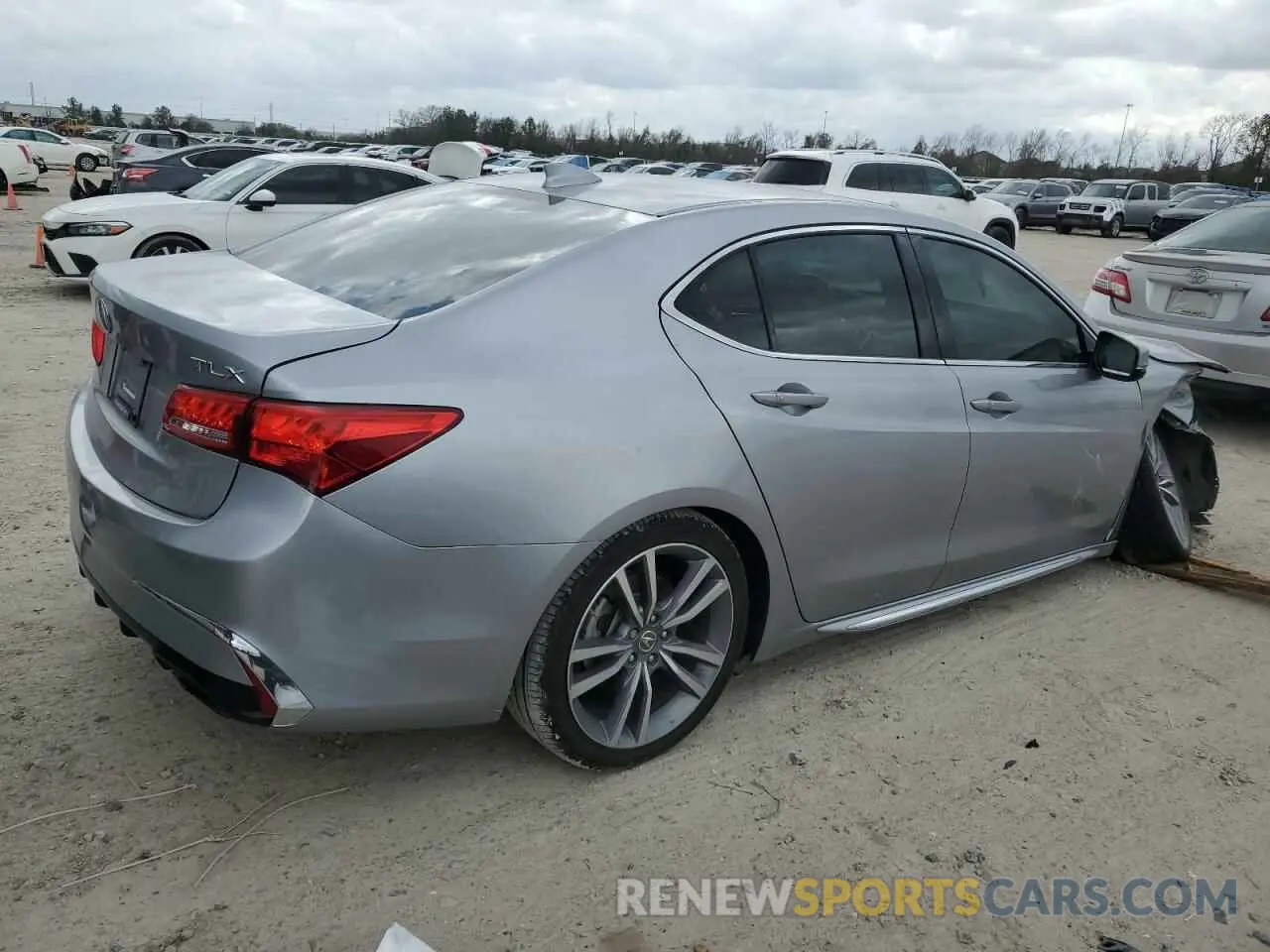 3 Photograph of a damaged car 19UUB2F43LA001421 ACURA TLX 2020