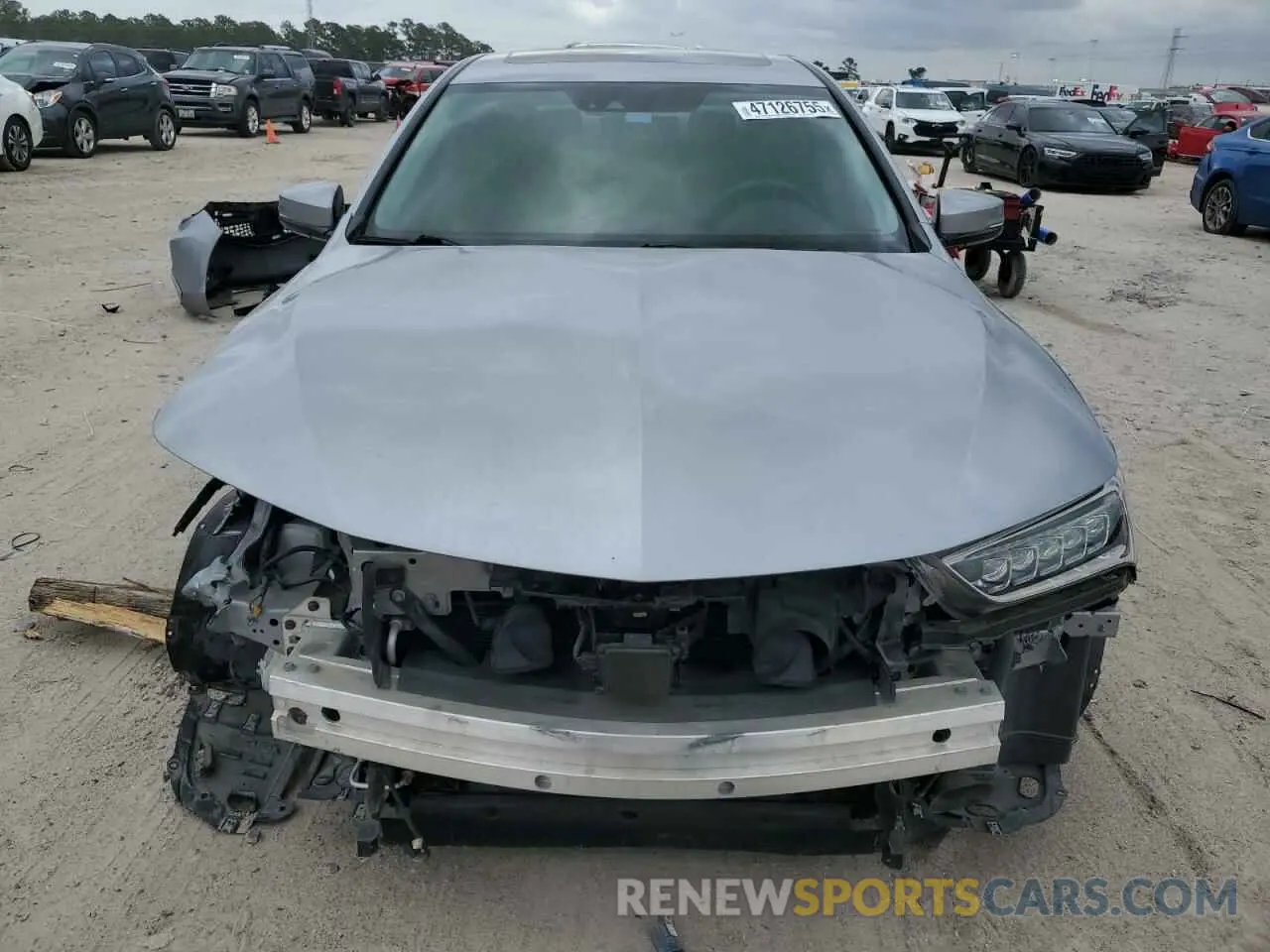 5 Photograph of a damaged car 19UUB2F43LA001421 ACURA TLX 2020