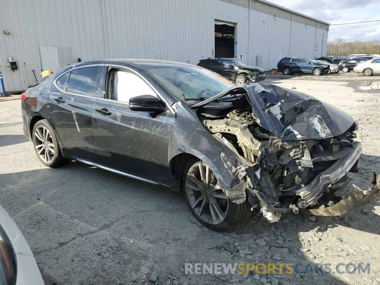 4 Photograph of a damaged car 19UUB2F47LA000479 ACURA TLX 2020