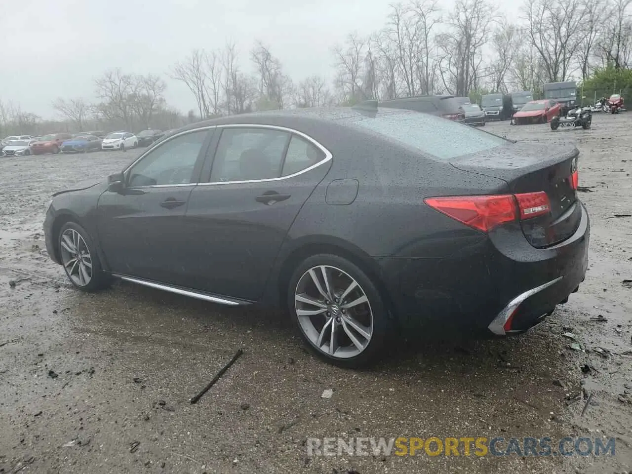 2 Photograph of a damaged car 19UUB2F47LA002779 ACURA TLX 2020