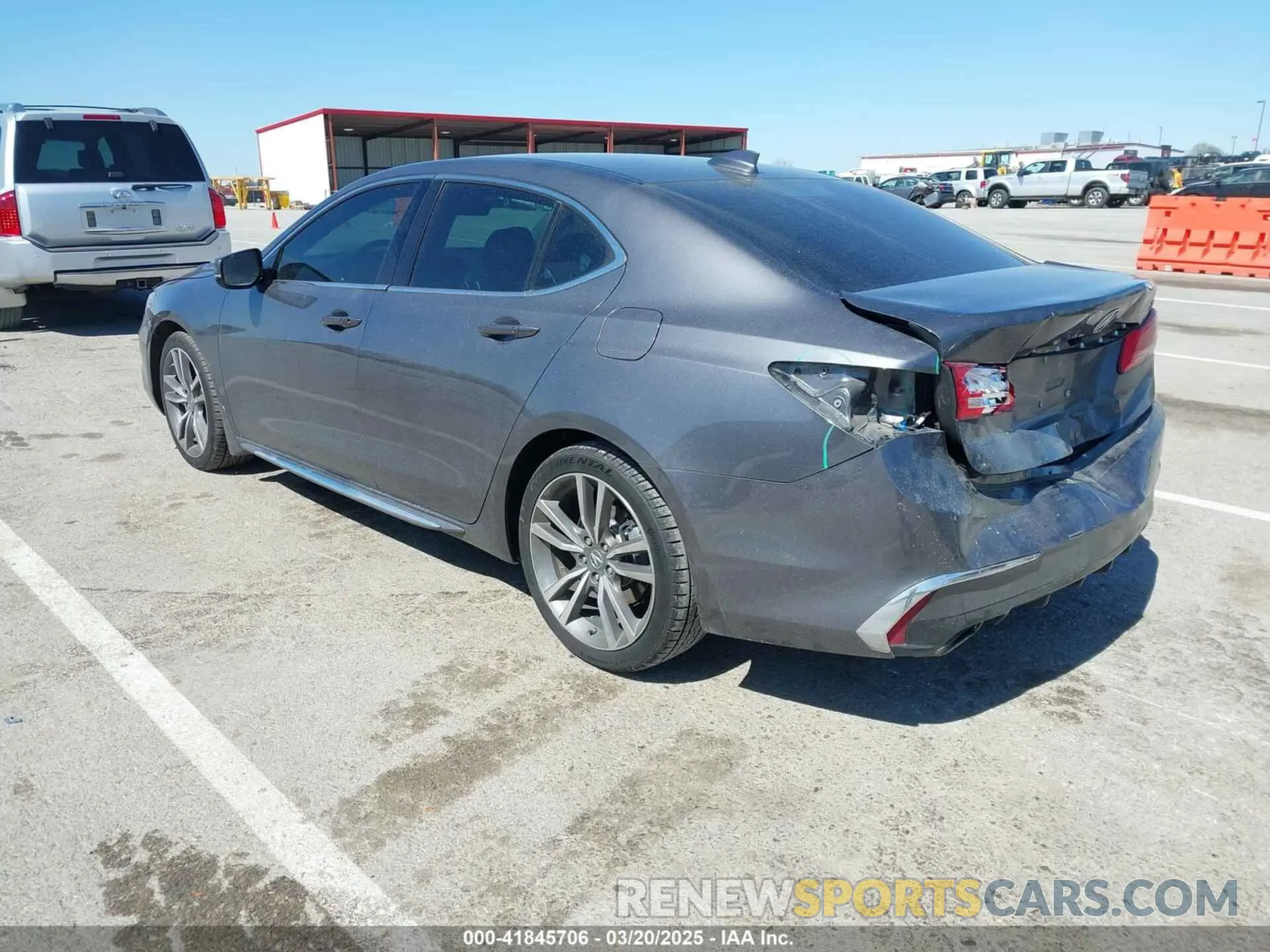 3 Photograph of a damaged car 19UUB2F48LA000569 ACURA TLX 2020