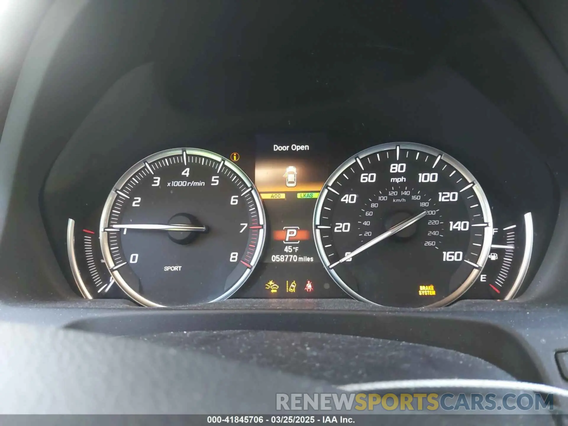 7 Photograph of a damaged car 19UUB2F48LA000569 ACURA TLX 2020