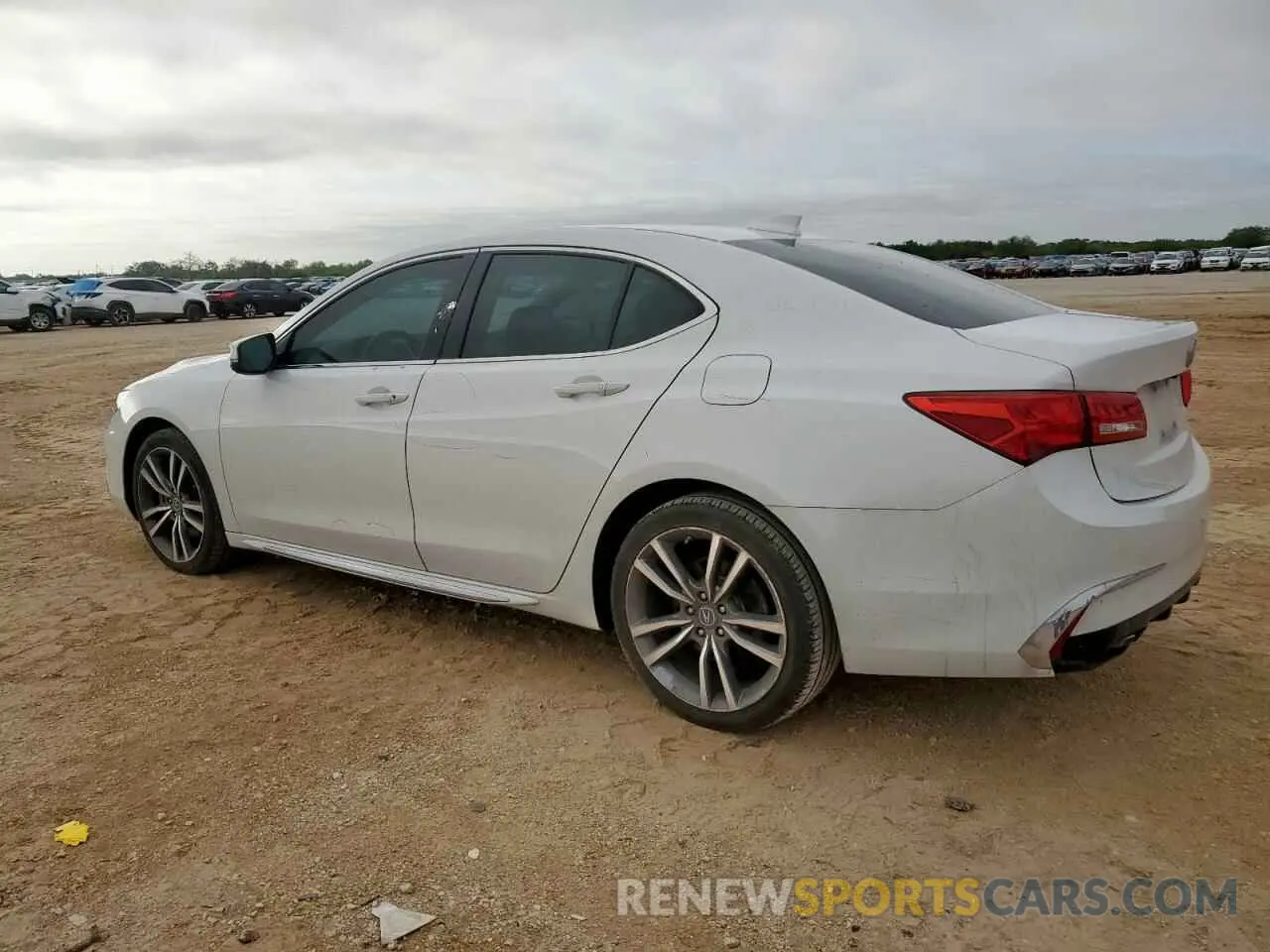 2 Photograph of a damaged car 19UUB2F48LA001074 ACURA TLX 2020