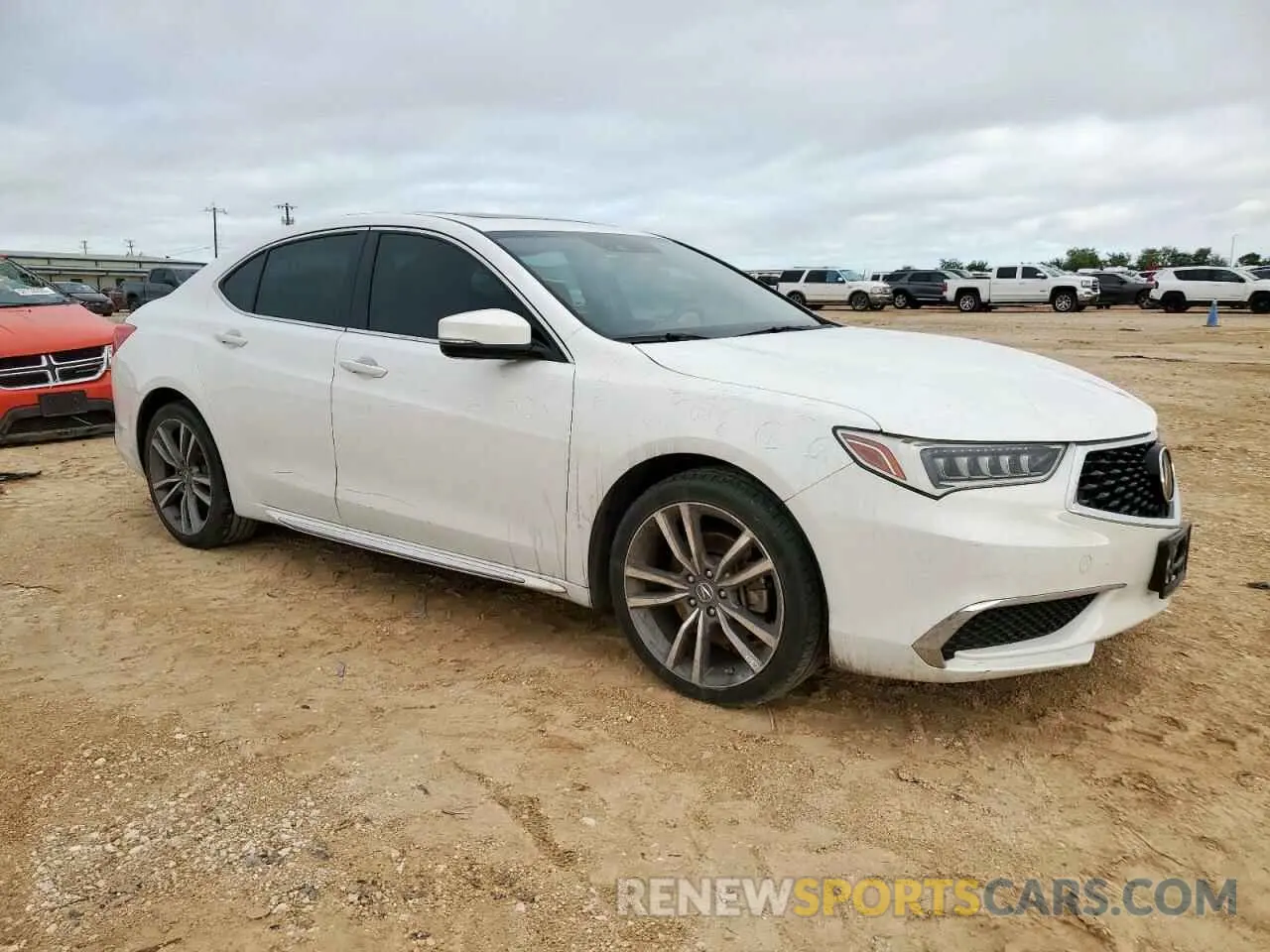 4 Photograph of a damaged car 19UUB2F48LA001074 ACURA TLX 2020