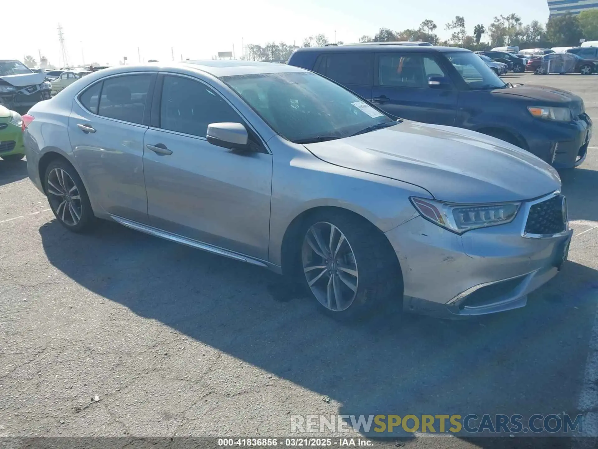 1 Photograph of a damaged car 19UUB2F4XLA002467 ACURA TLX 2020