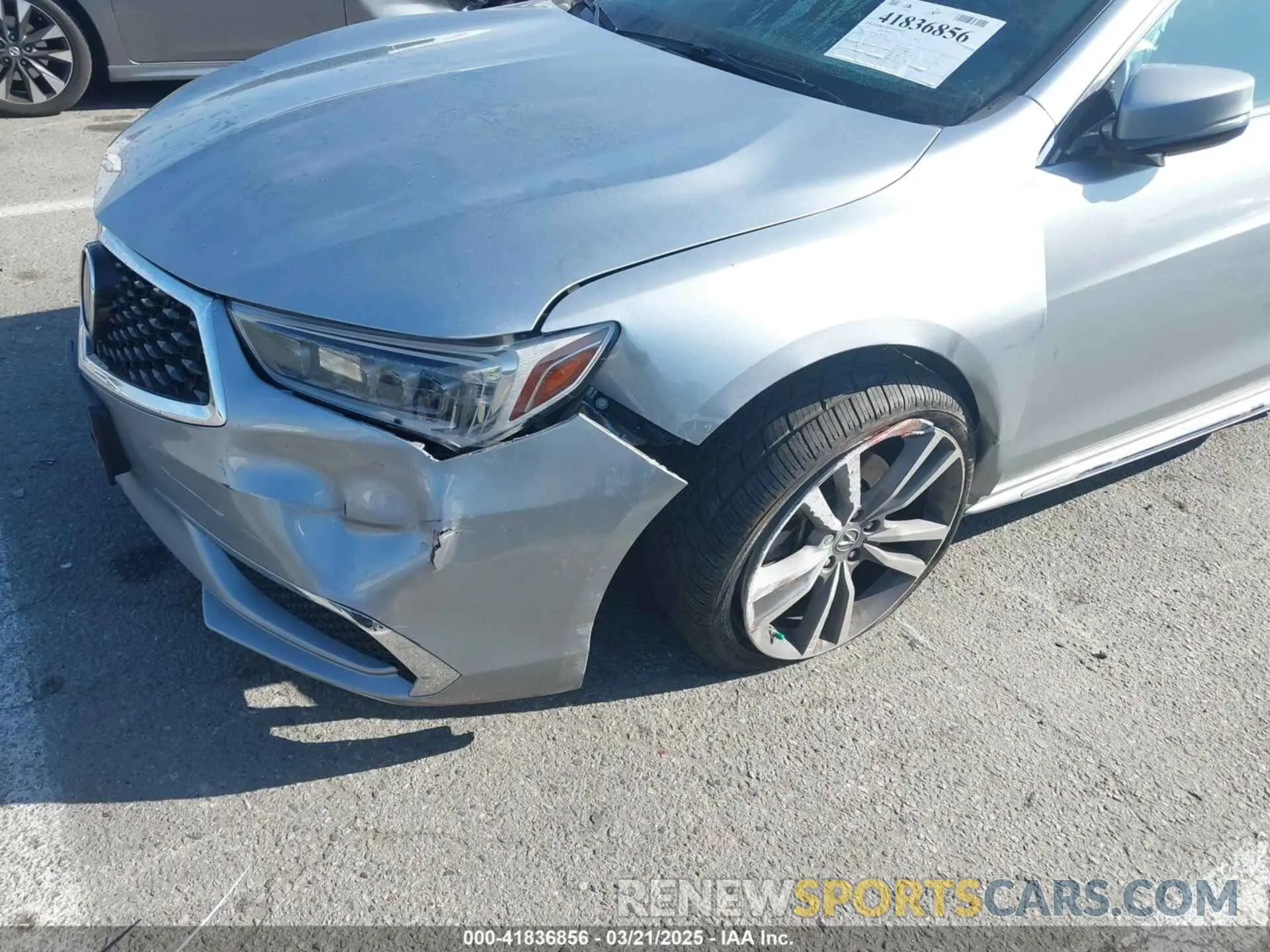 6 Photograph of a damaged car 19UUB2F4XLA002467 ACURA TLX 2020