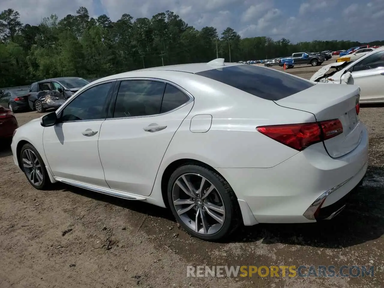2 Photograph of a damaged car 19UUB2F4XLA004333 ACURA TLX 2020