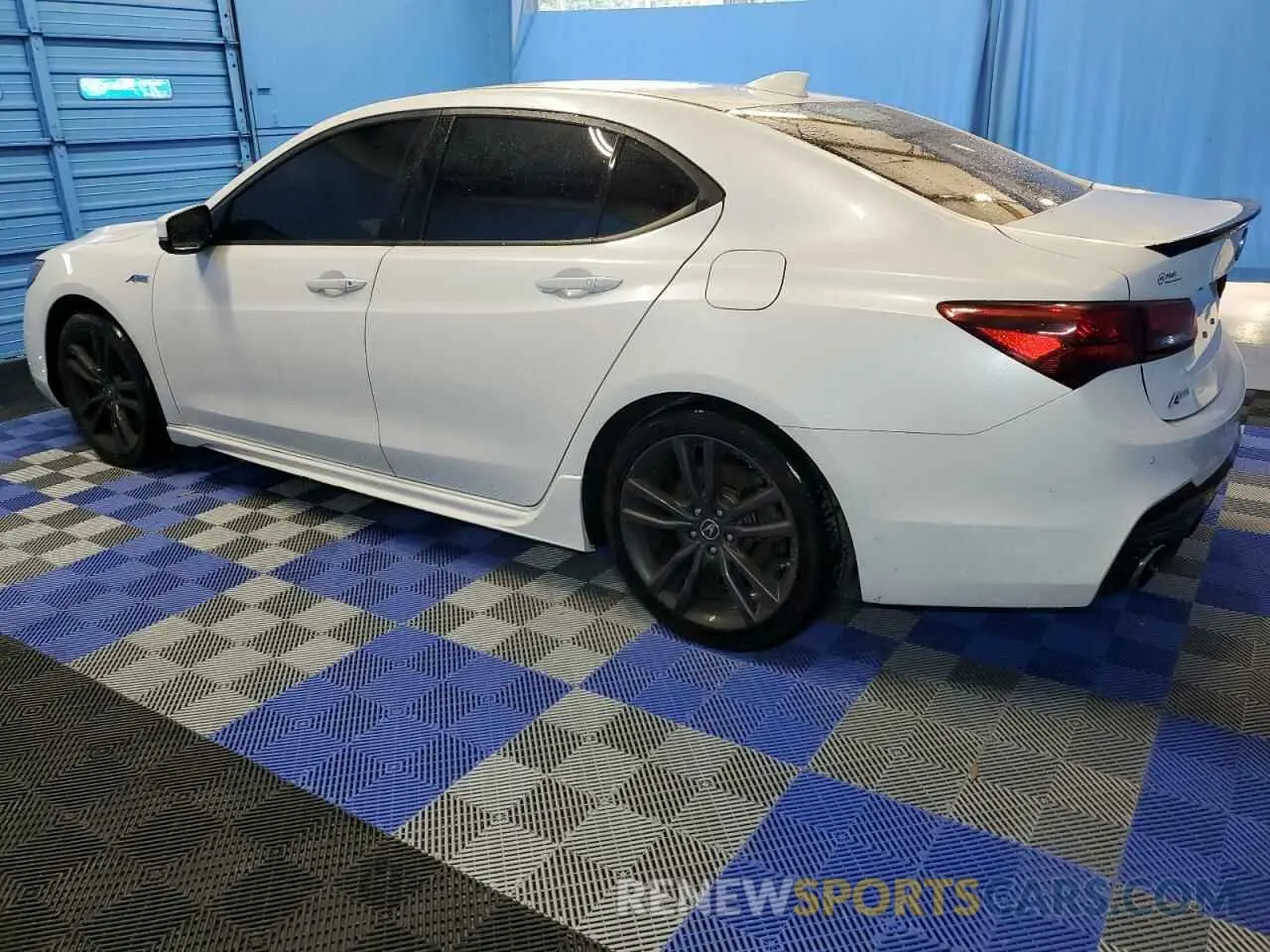 2 Photograph of a damaged car 19UUB2F64LA003017 ACURA TLX 2020