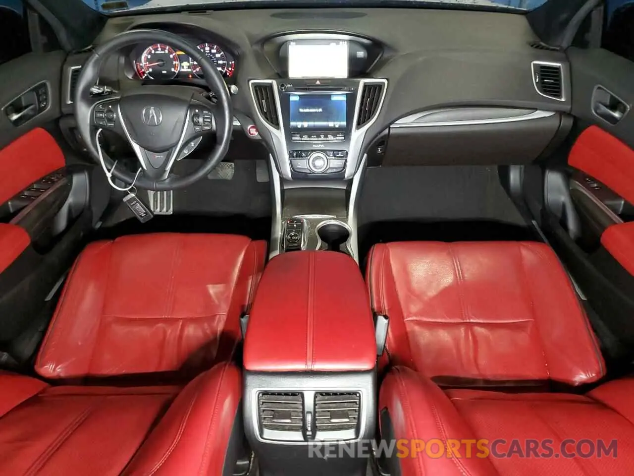 8 Photograph of a damaged car 19UUB2F64LA003017 ACURA TLX 2020