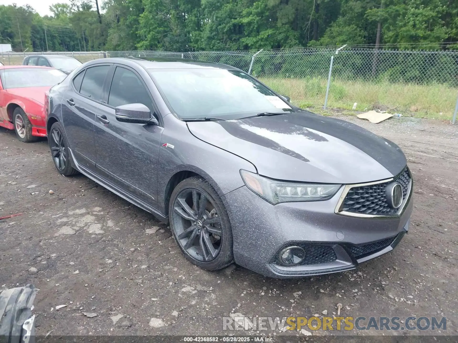 1 Photograph of a damaged car 19UUB2F64LA005351 ACURA TLX 2020