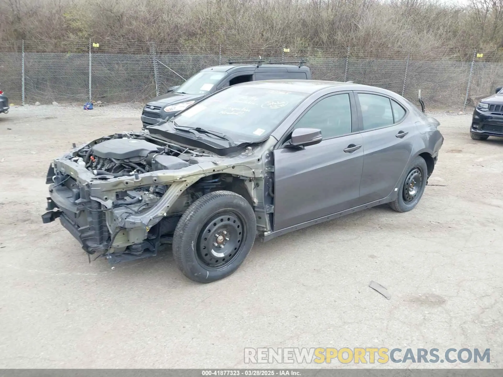 2 Photograph of a damaged car 19UUB2F65LA001468 ACURA TLX 2020