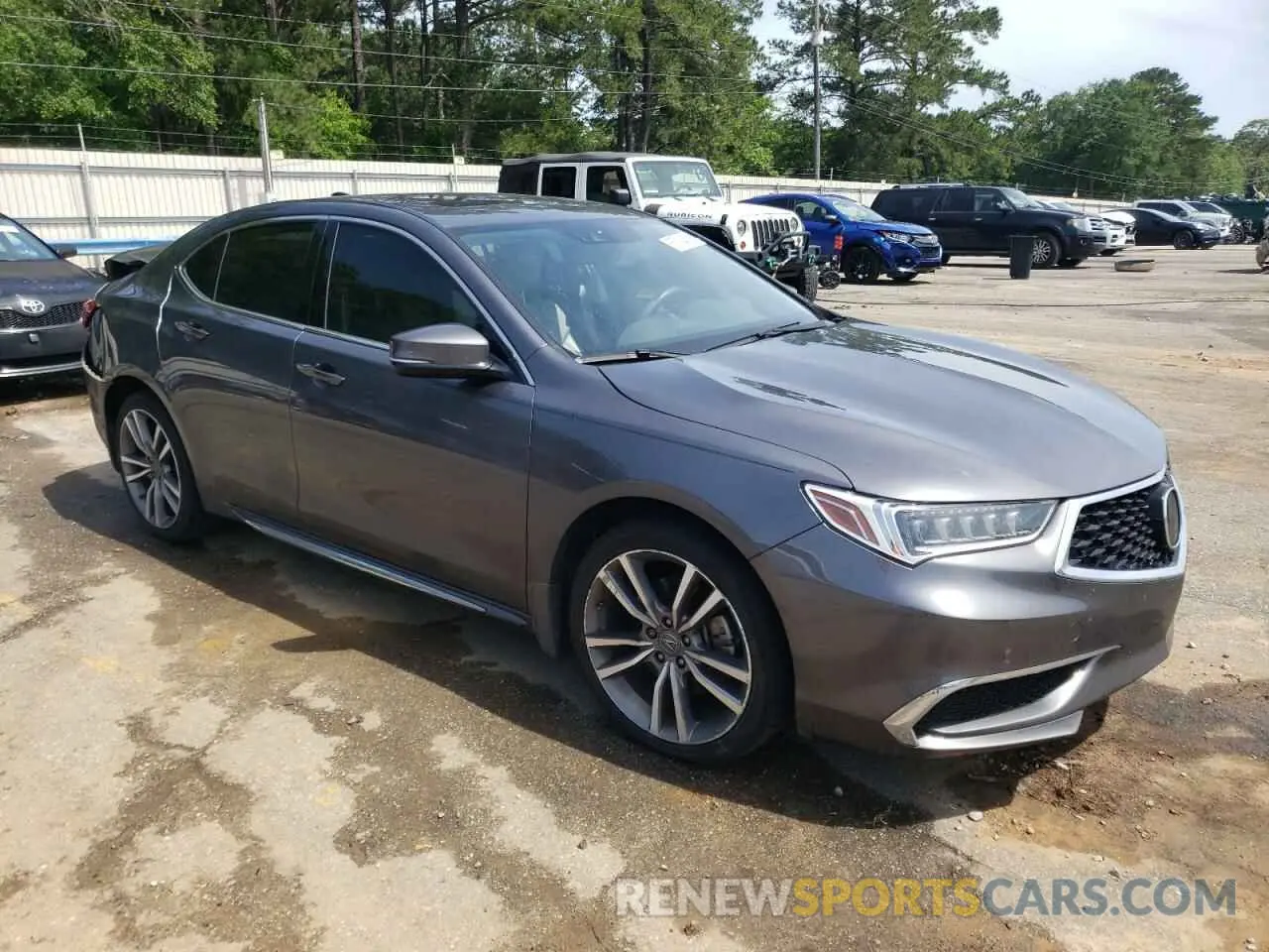 4 Photograph of a damaged car 19UUB3F40LA001110 ACURA TLX 2020