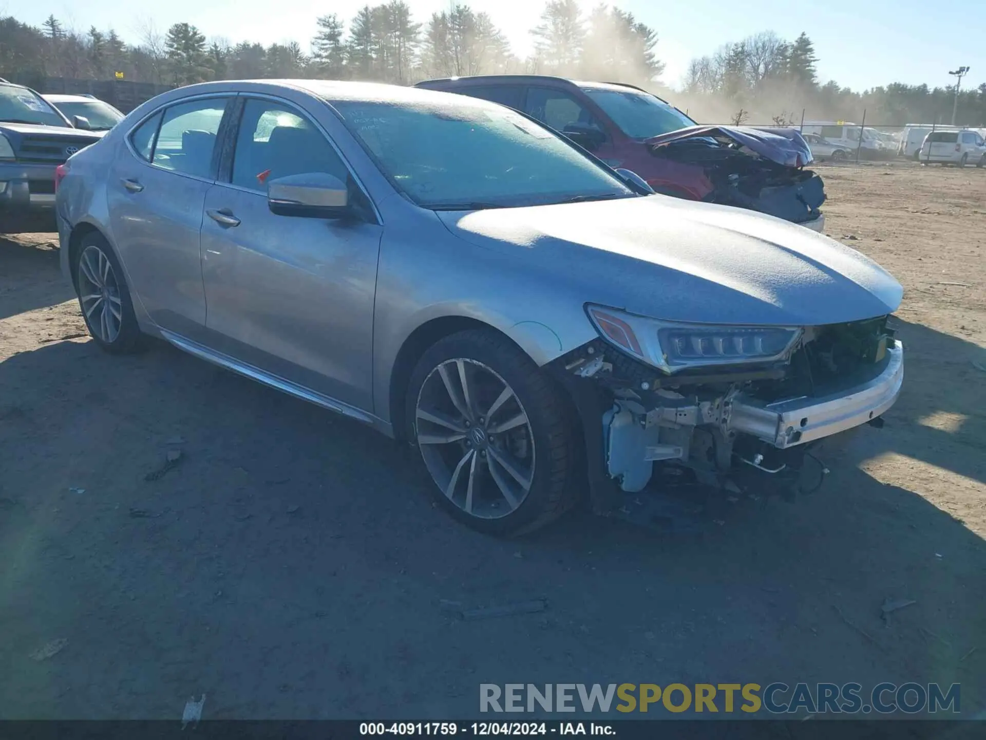1 Photograph of a damaged car 19UUB3F43LA003322 ACURA TLX 2020